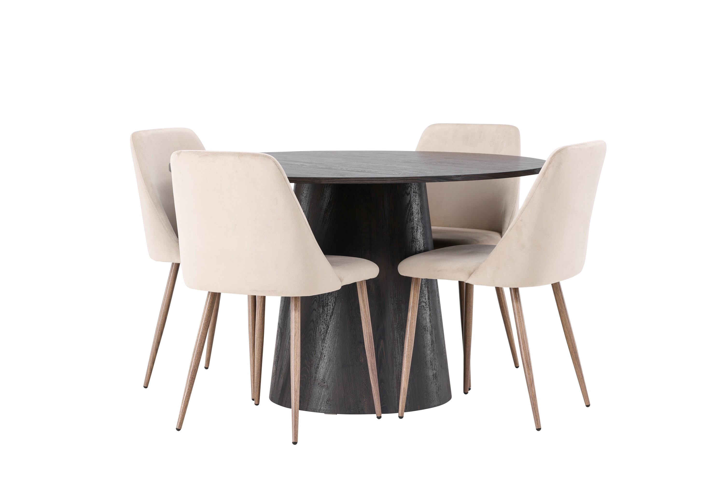 deLOHN Night Kör alakú étkezőgarnitúra