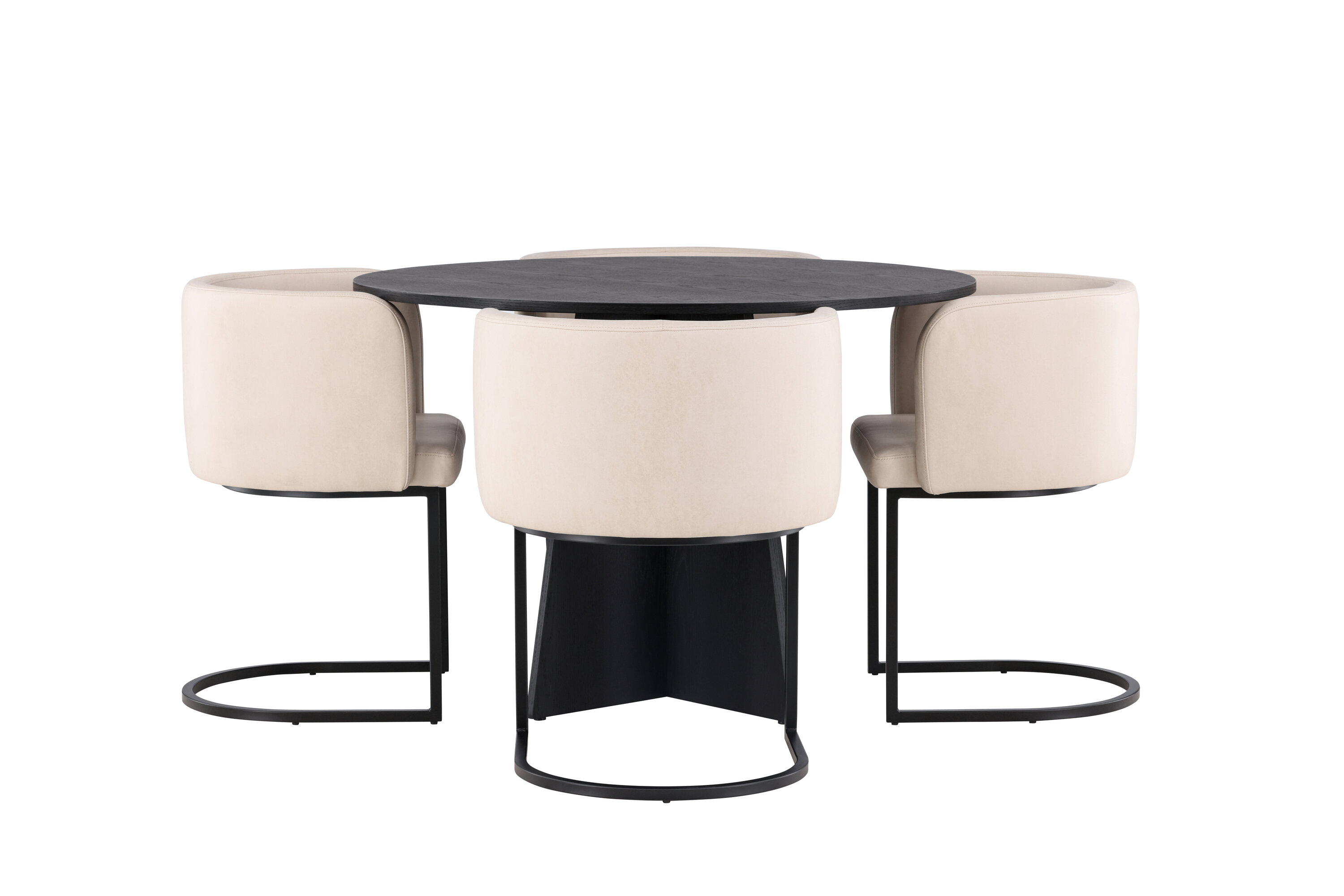 deLOHN Bootcut Oval, Simrishamn Kör alakú étkezőgarnitúra