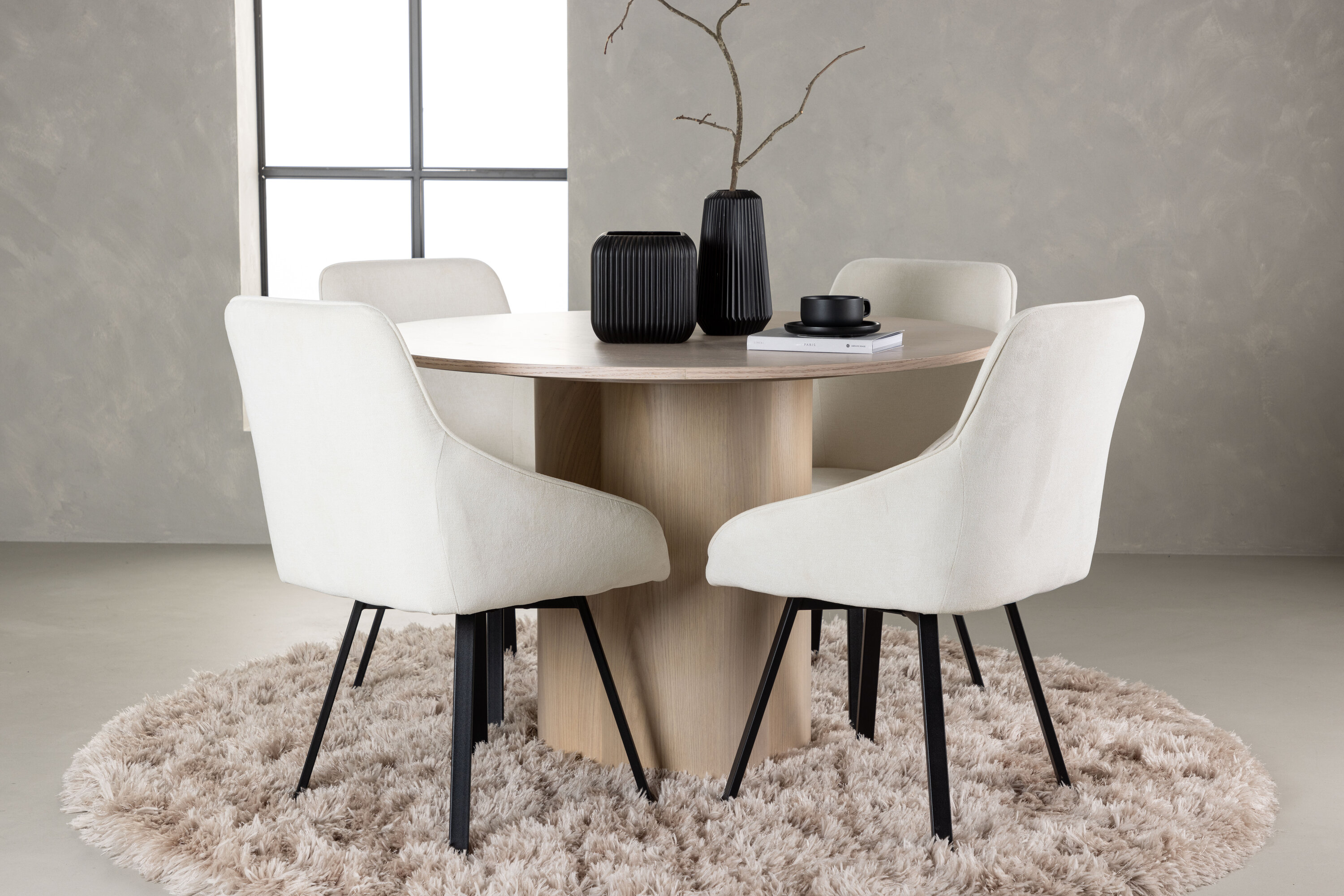 deLOHN Rosie Kör alakú étkezőgarnitúra