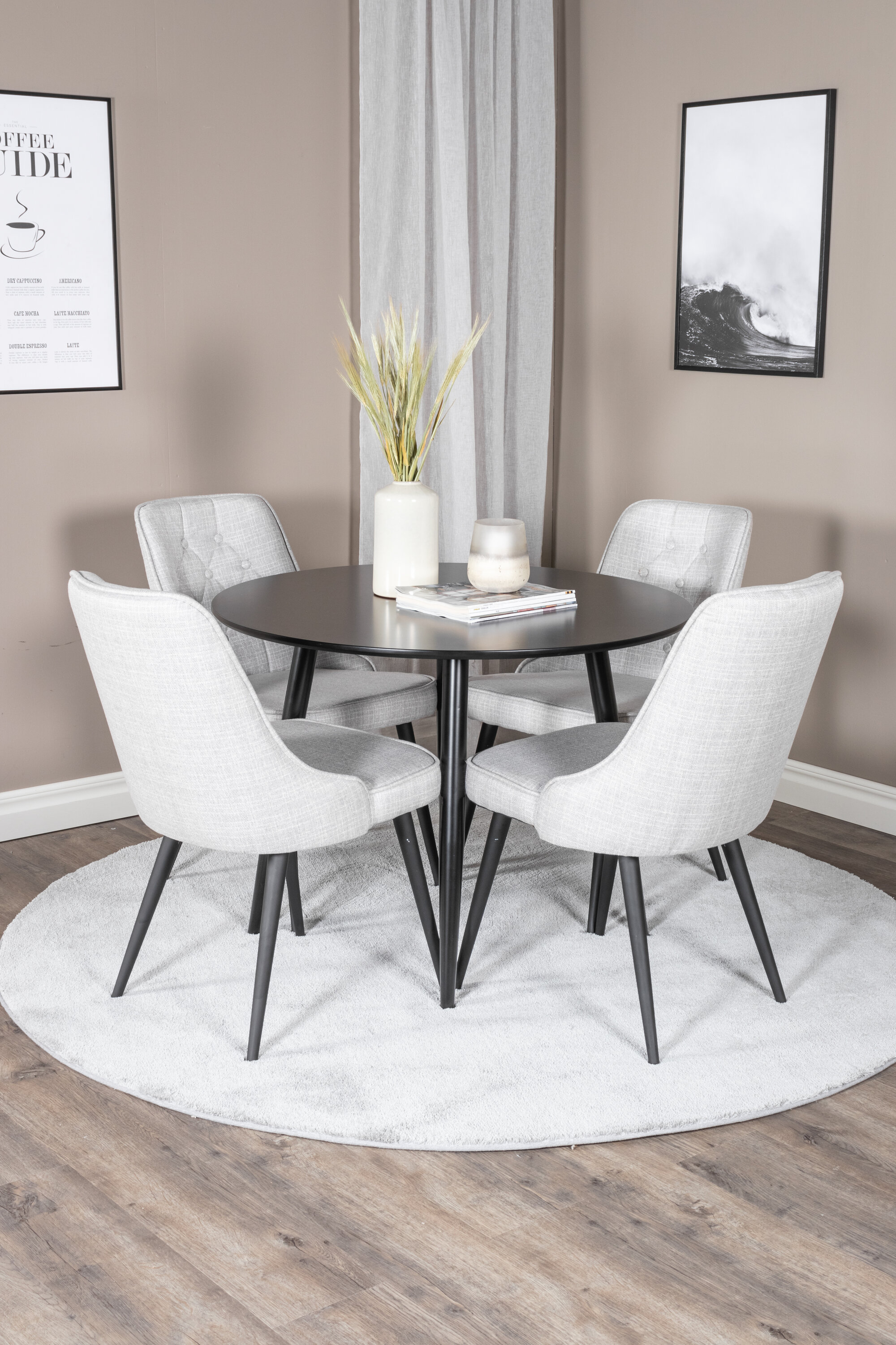 deLOHN Velvet Deluxe, Plaza Kör alakú étkezőgarnitúra