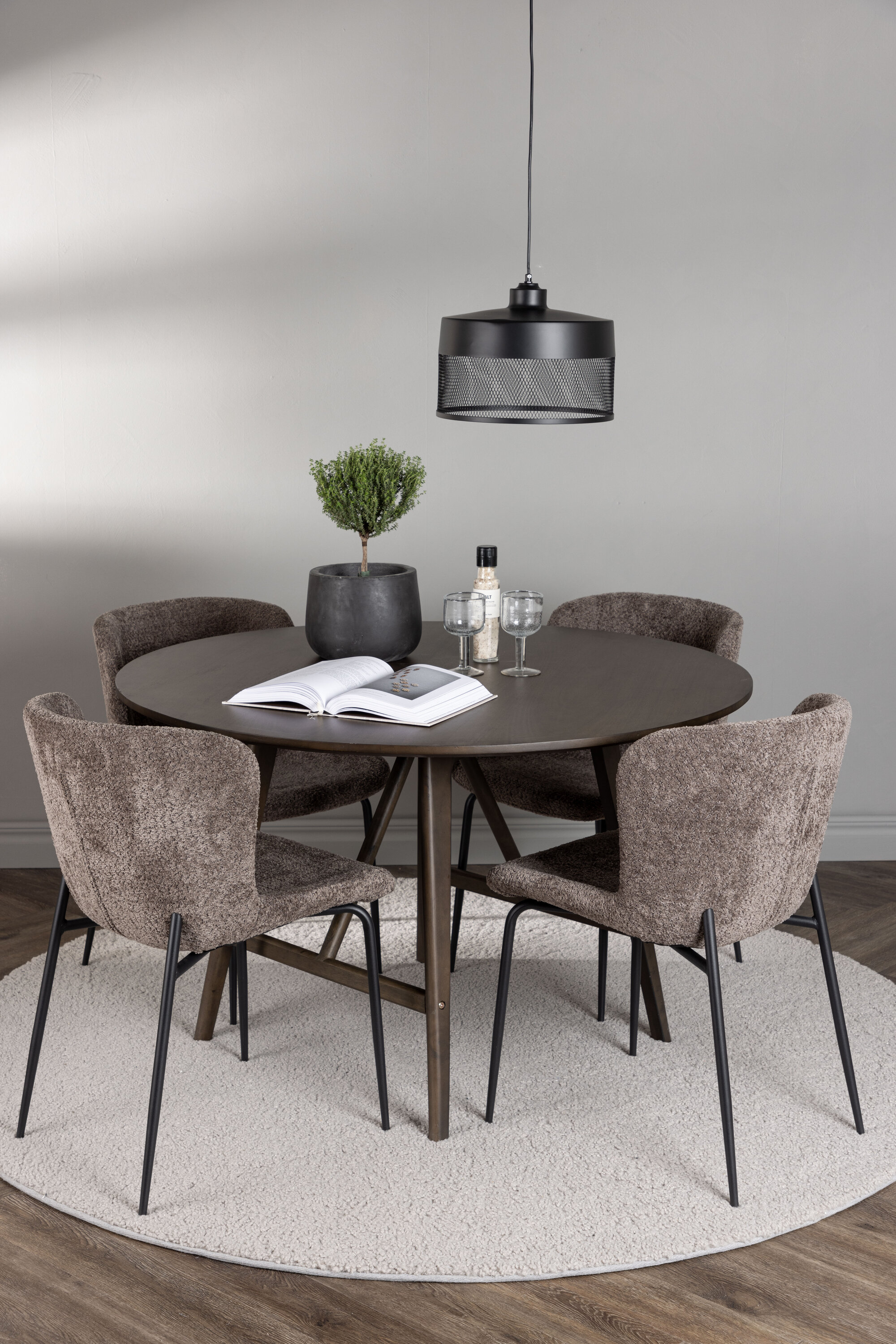 deLOHN Modesto Kör alakú étkezőgarnitúra