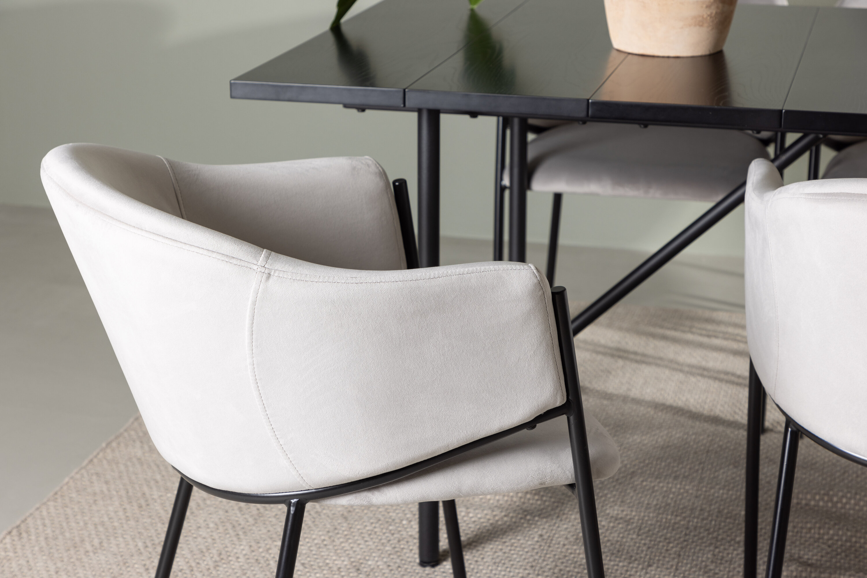 deLOHN Evelina Téglalap alakú étkezőgarnitúra