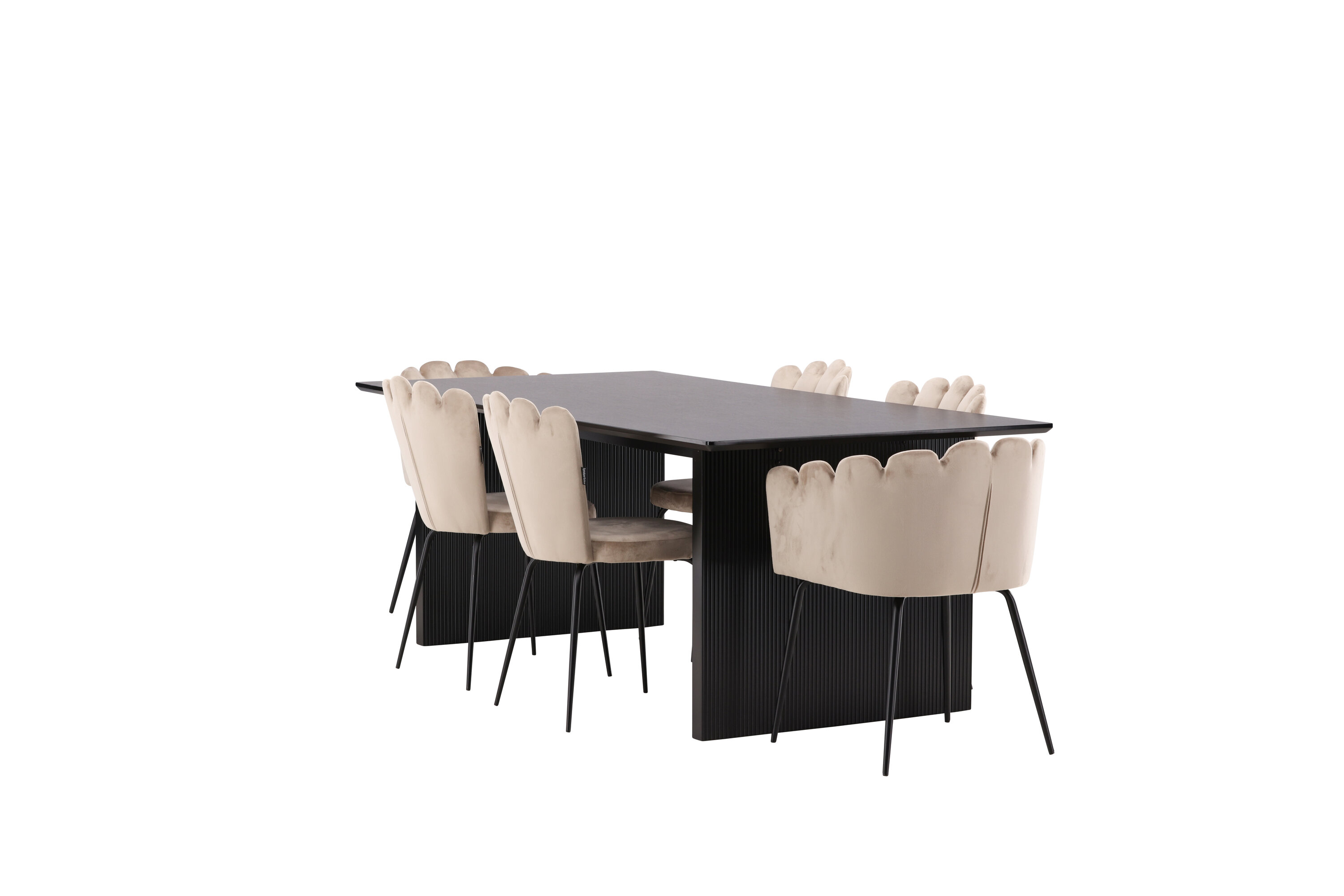 deLOHN Vail, Limhamn Téglalap alakú étkezőgarnitúra