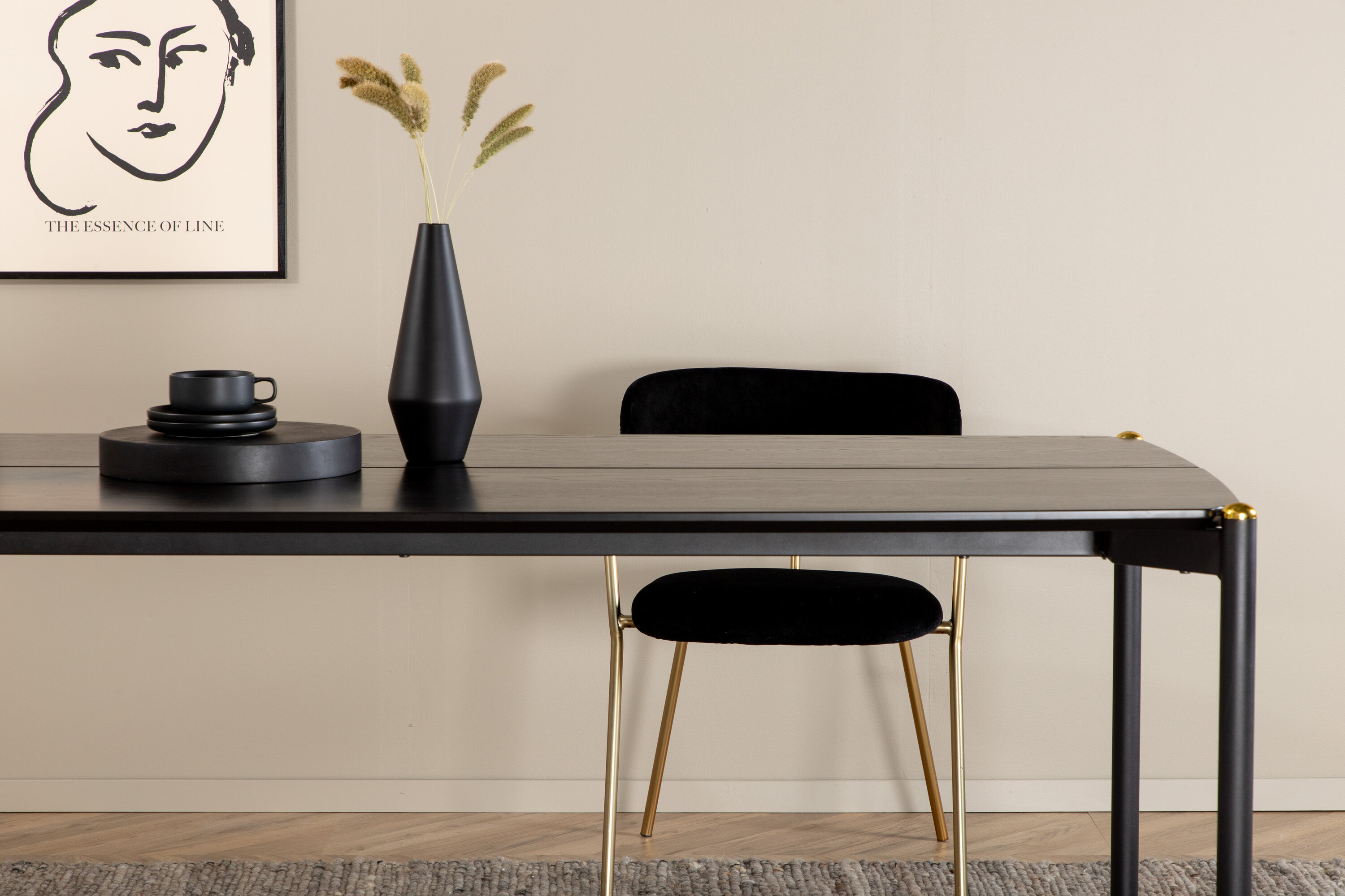 deLOHN Pelle Téglalap alakú étkezőasztal