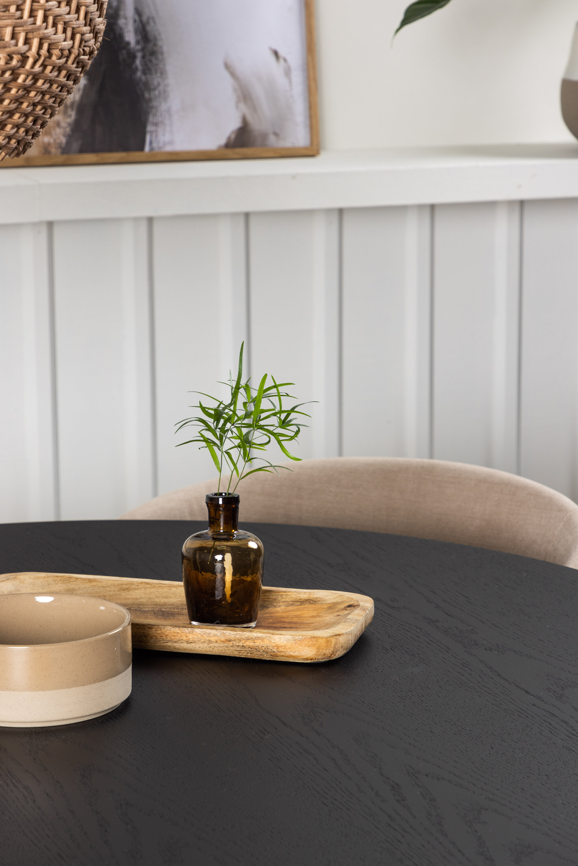 deLOHN Bootcut Round, Berit Kör alakú étkezőgarnitúra