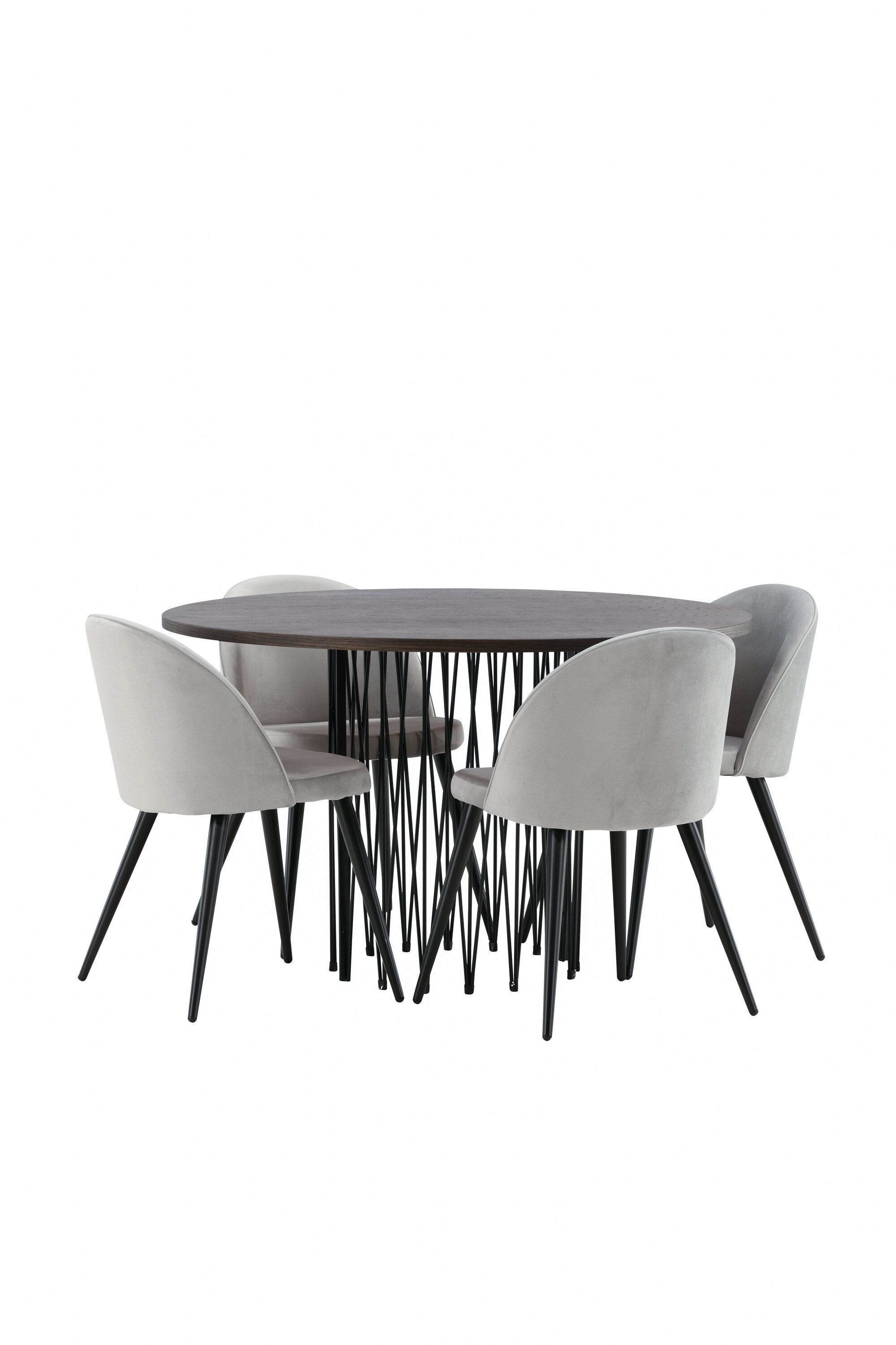 deLOHN Stone round, Velvet Kör alakú étkezőgarnitúra