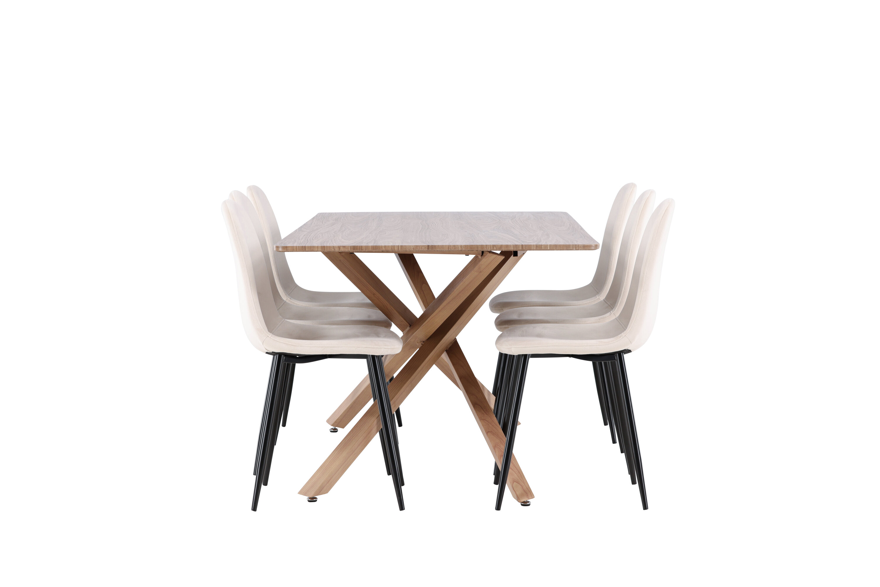 deLOHN Piazza, Polar Téglalap alakú étkezőgarnitúra