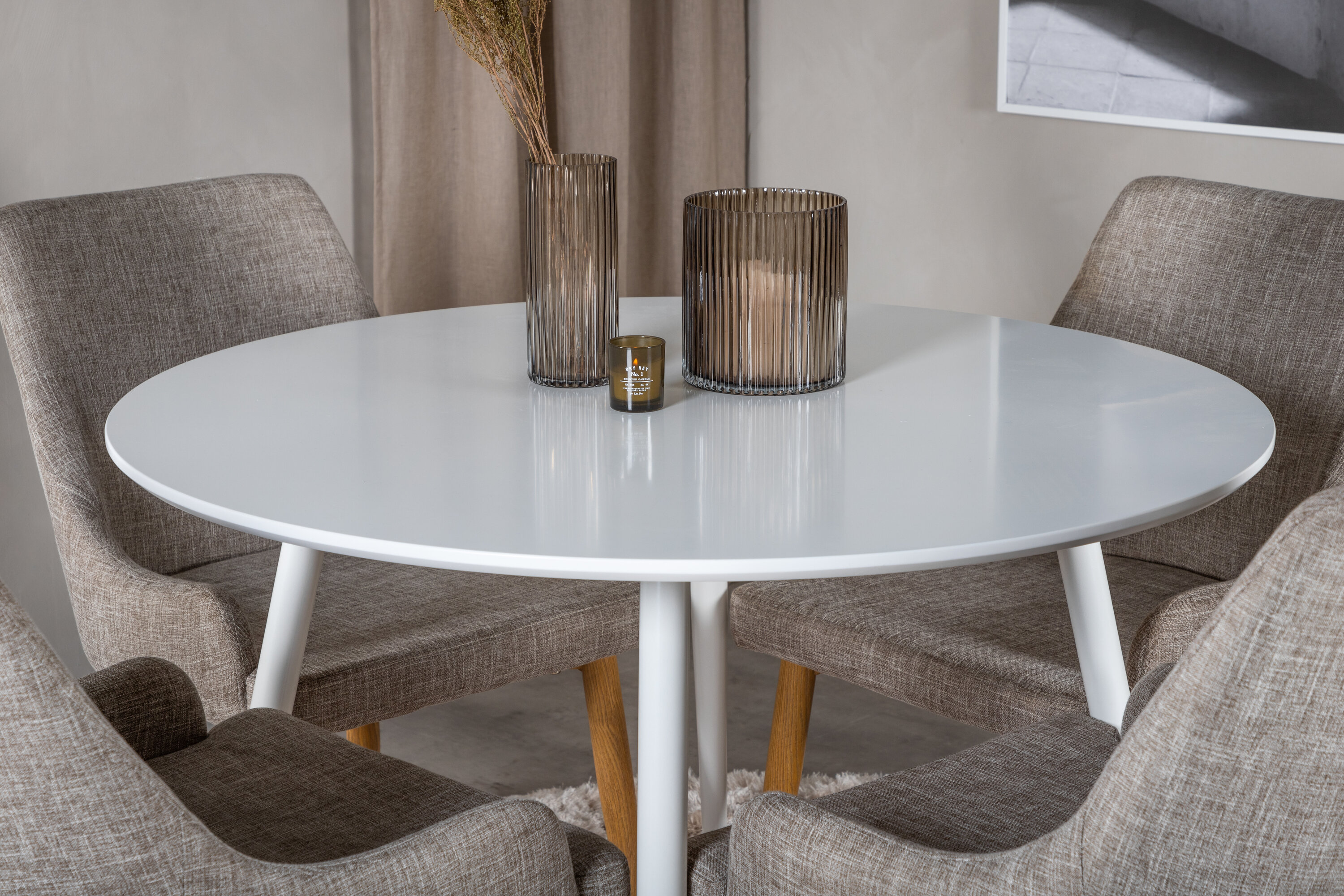 deLOHN Plaza, Plaza Kör alakú étkezőgarnitúra