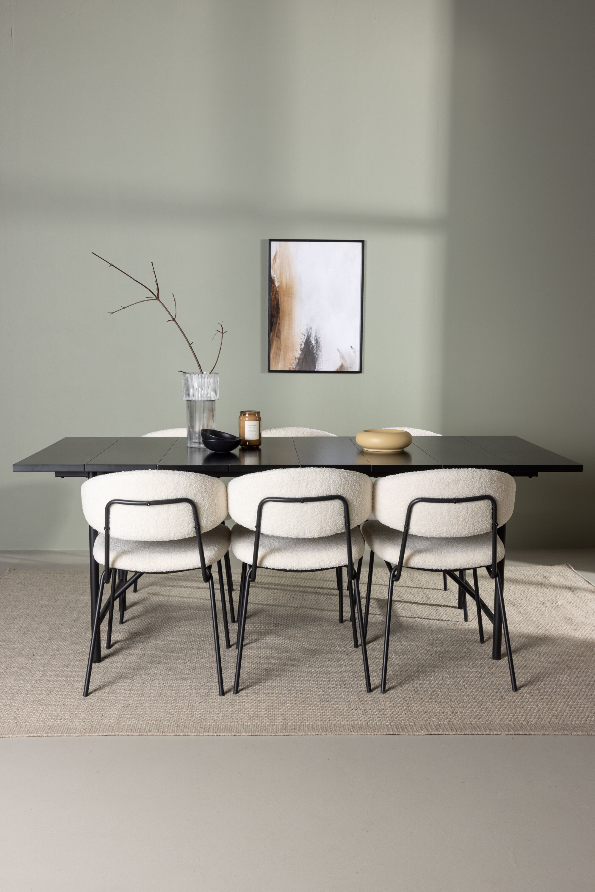 deLOHN Chico Téglalap alakú étkezőgarnitúra