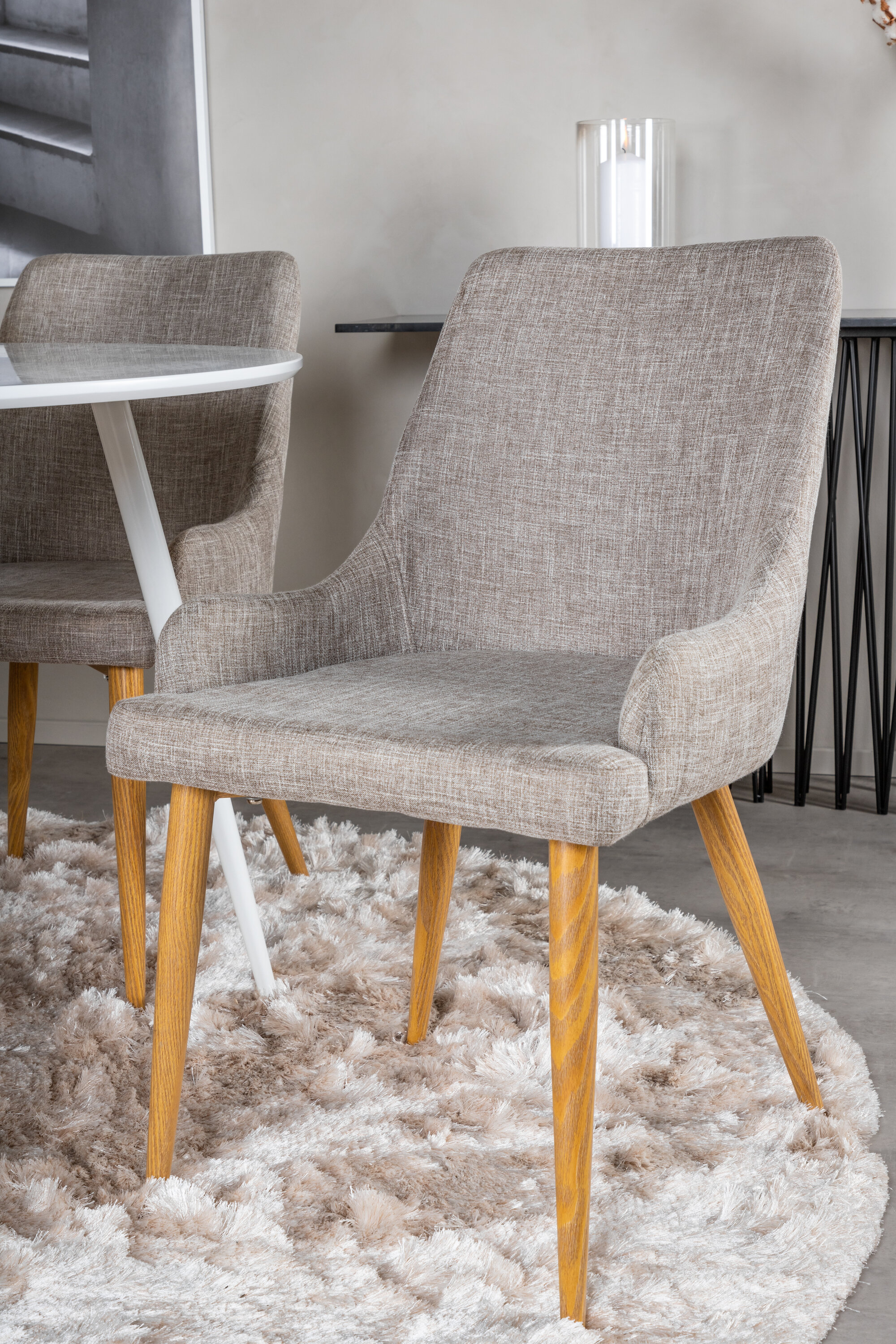 deLOHN Plaza, Plaza Kör alakú étkezőgarnitúra