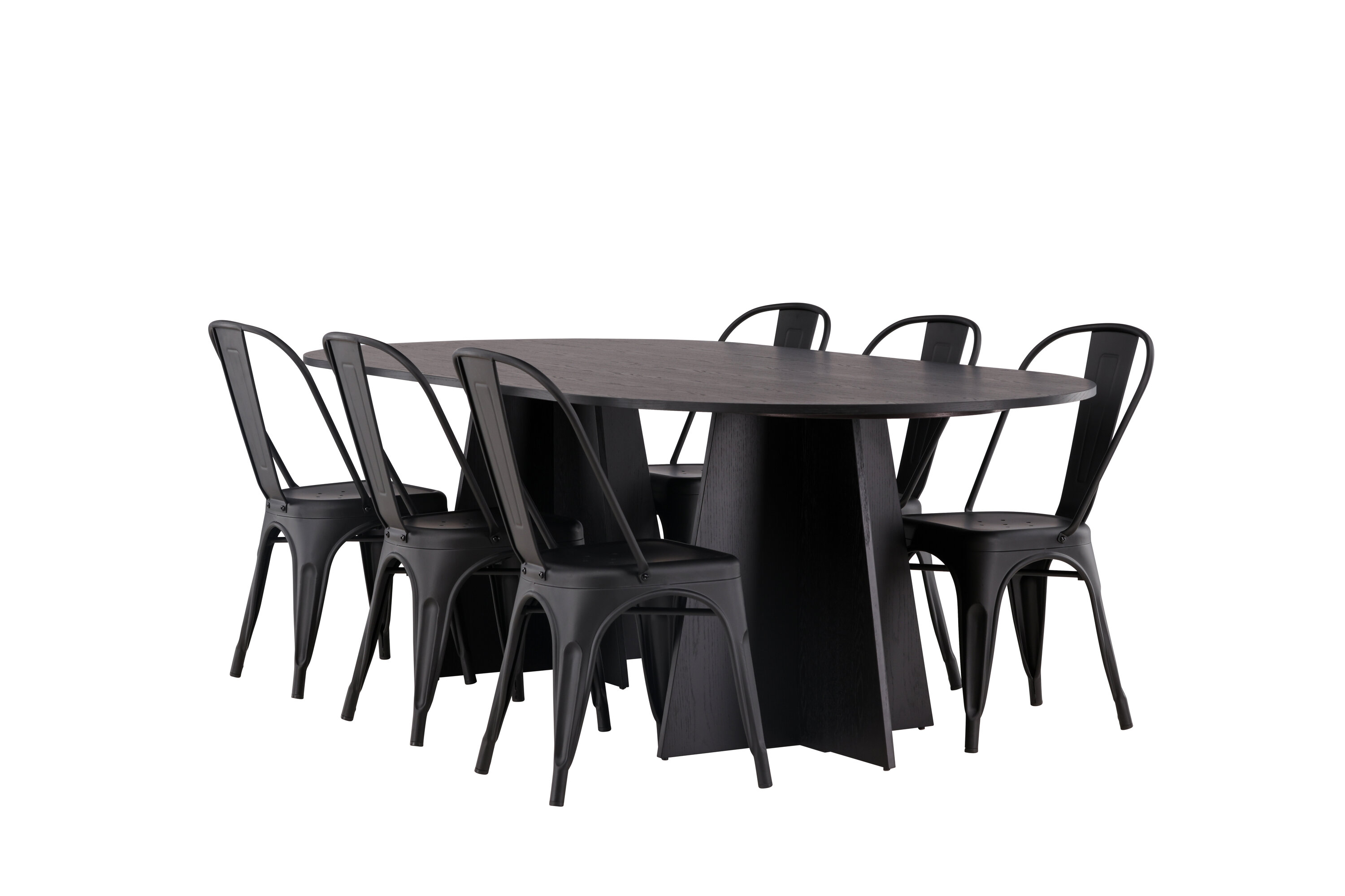 deLOHN Bootcut Oval, Tempe Ovális étkezőgarnitúra