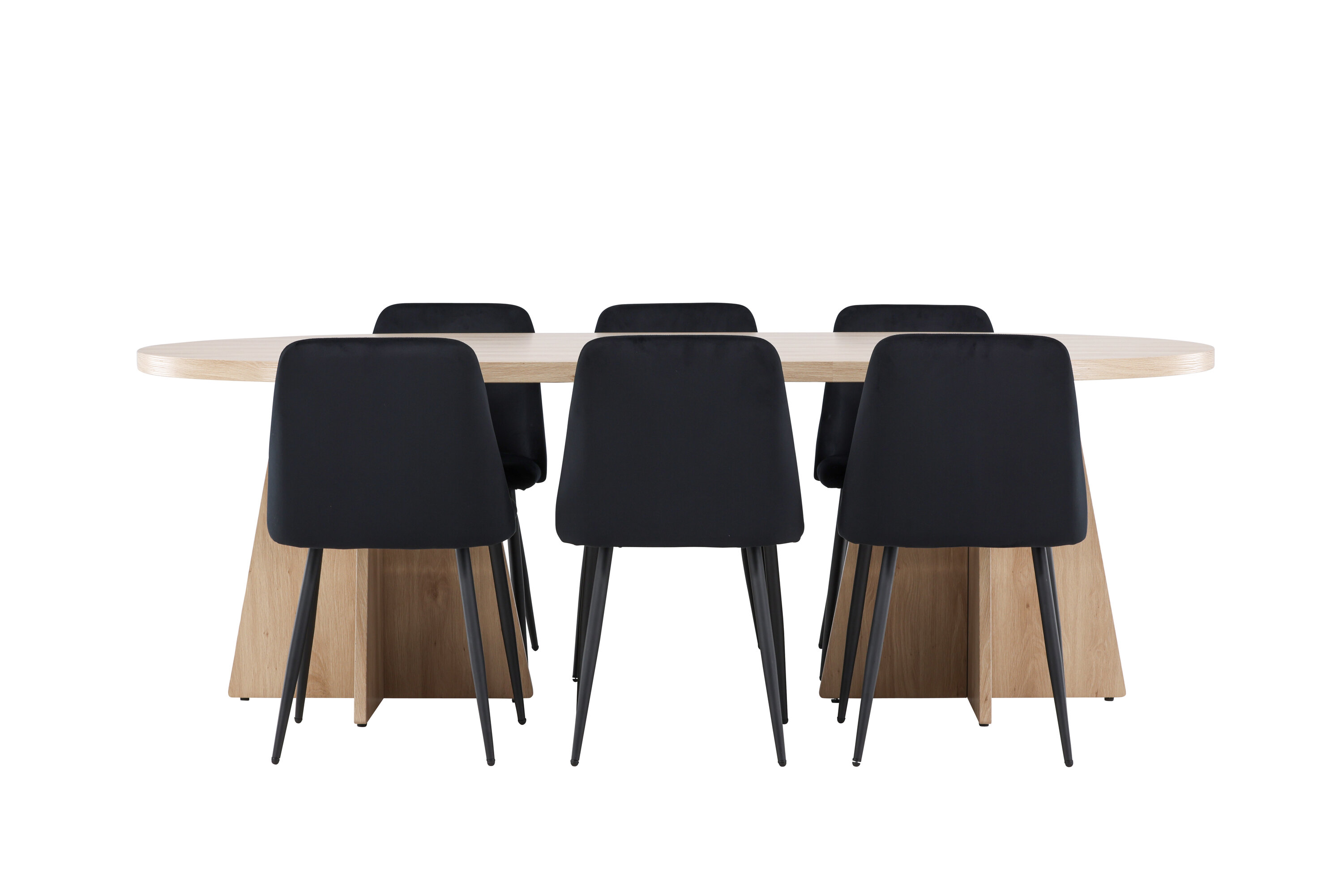 deLOHN Bootcut, Night Ovális étkezőgarnitúra