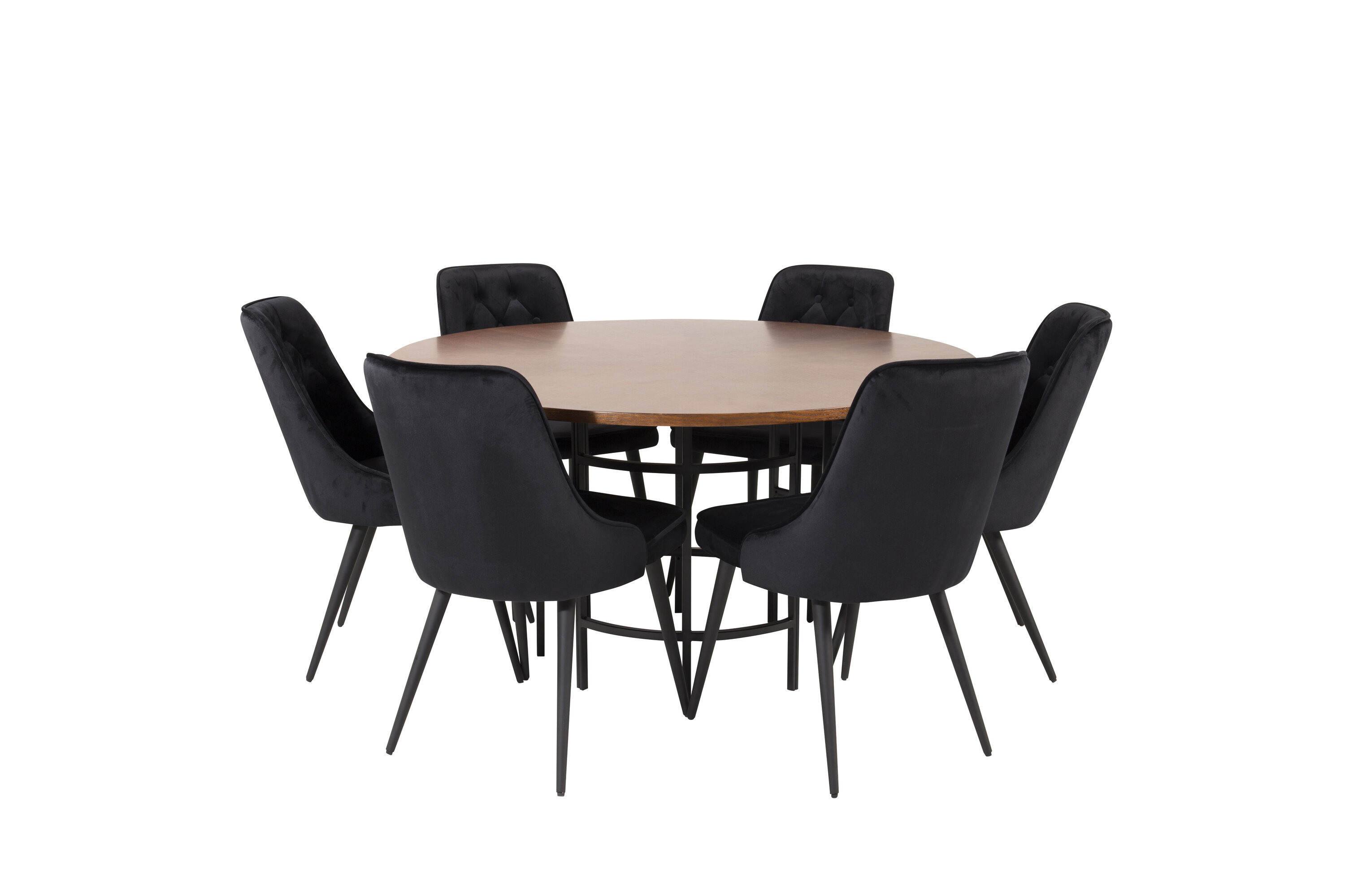deLOHN Copenhagen, Velvet Deluxe Kör alakú étkezőgarnitúra deLOHN Copenhagen, Velvet Deluxe Kör alakú étkezőgarnitúra