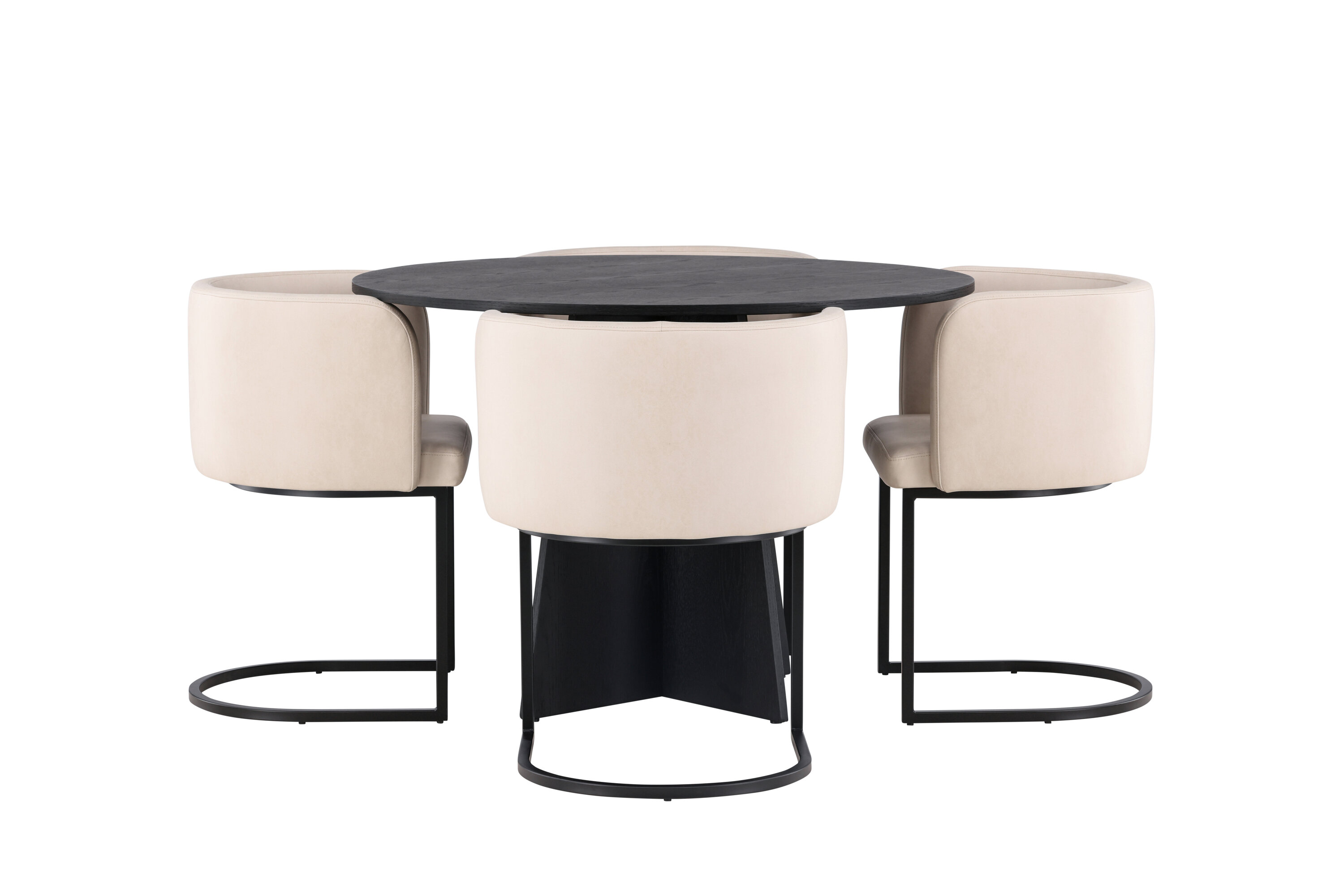 deLOHN Bootcut Oval, Simrishamn Kör alakú étkezőgarnitúra