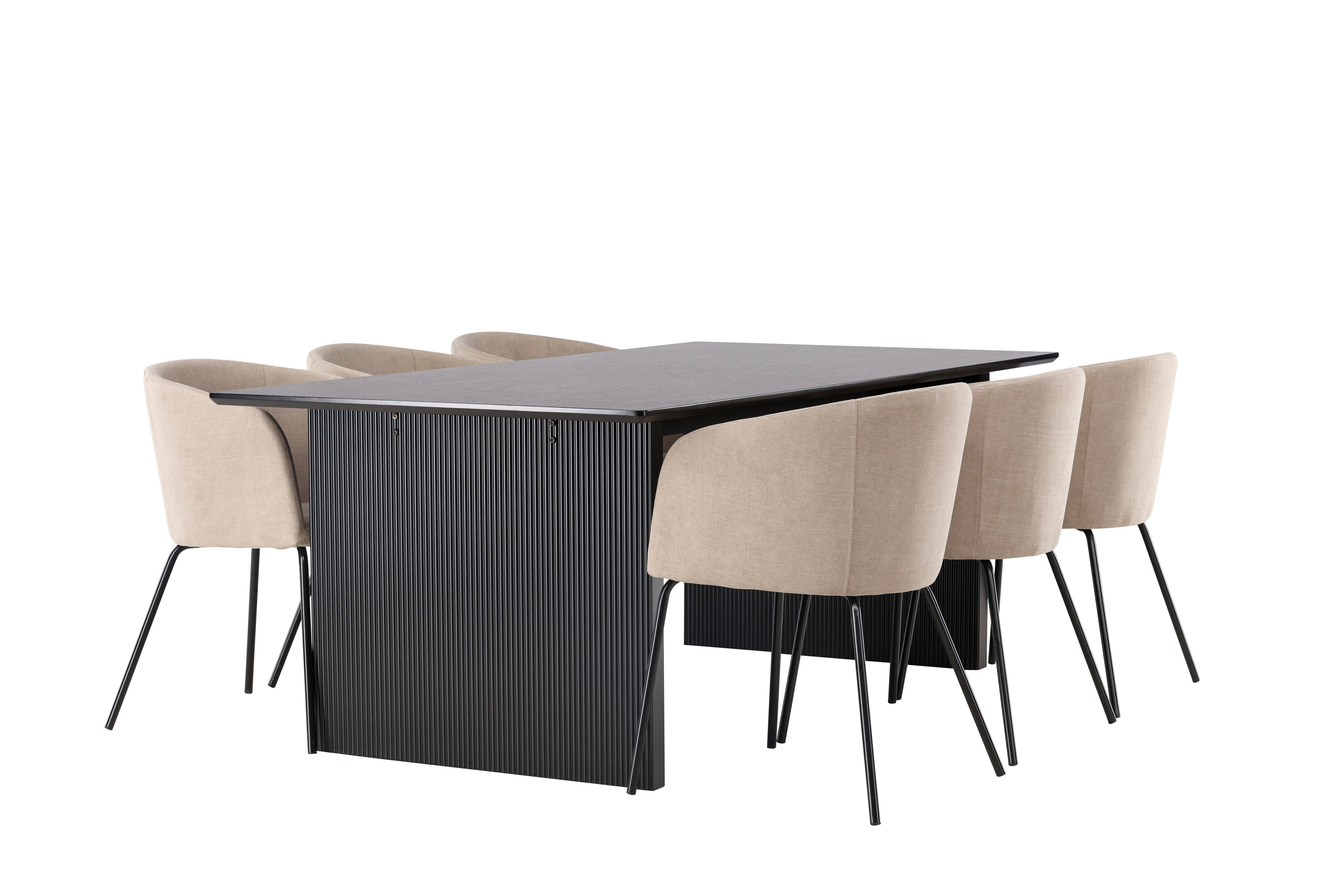 deLOHN Vail, Berit Téglalap alakú étkezőgarnitúra