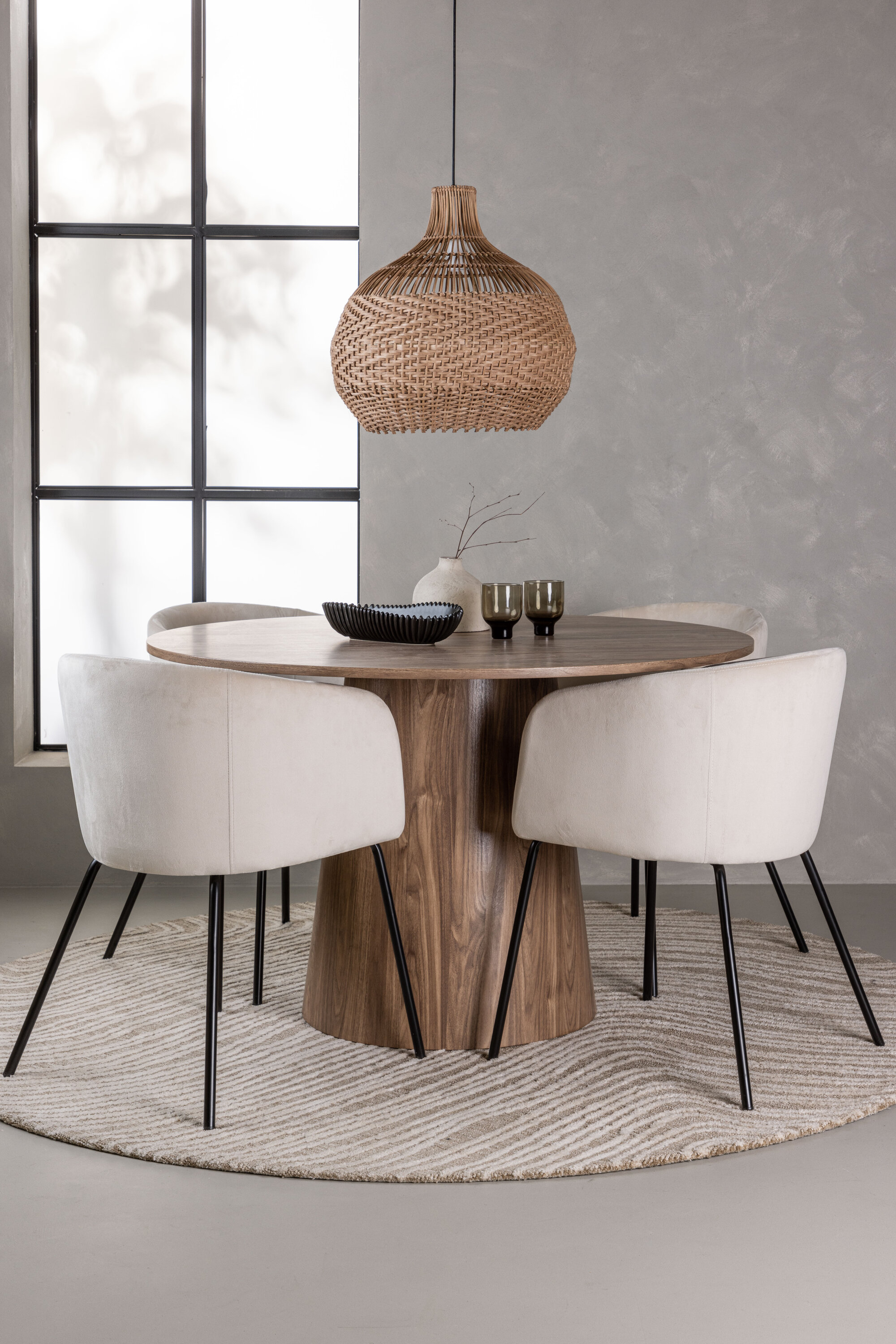 deLOHN Berit Kör alakú étkezőgarnitúra