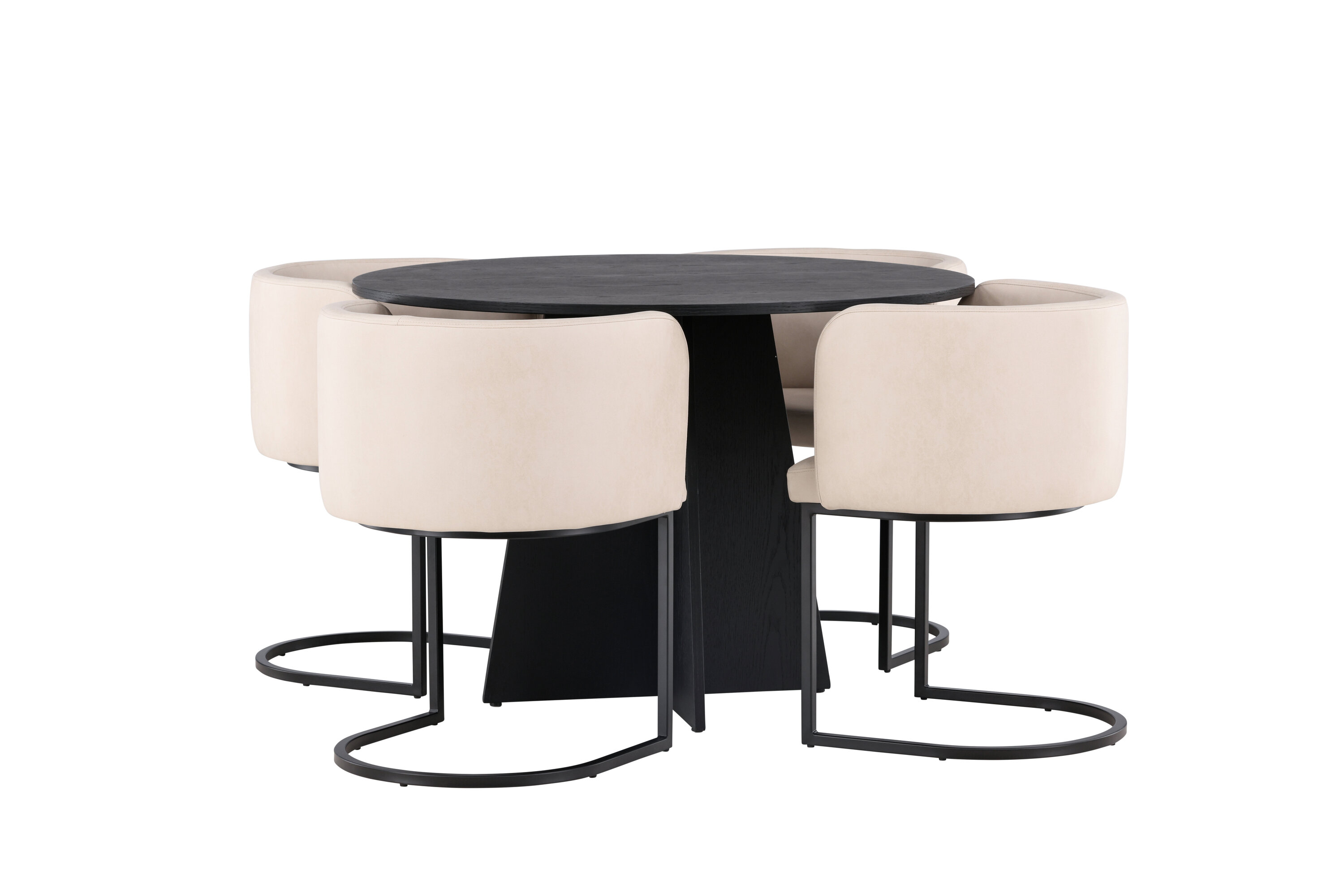 deLOHN Bootcut Oval, Simrishamn Kör alakú étkezőgarnitúra