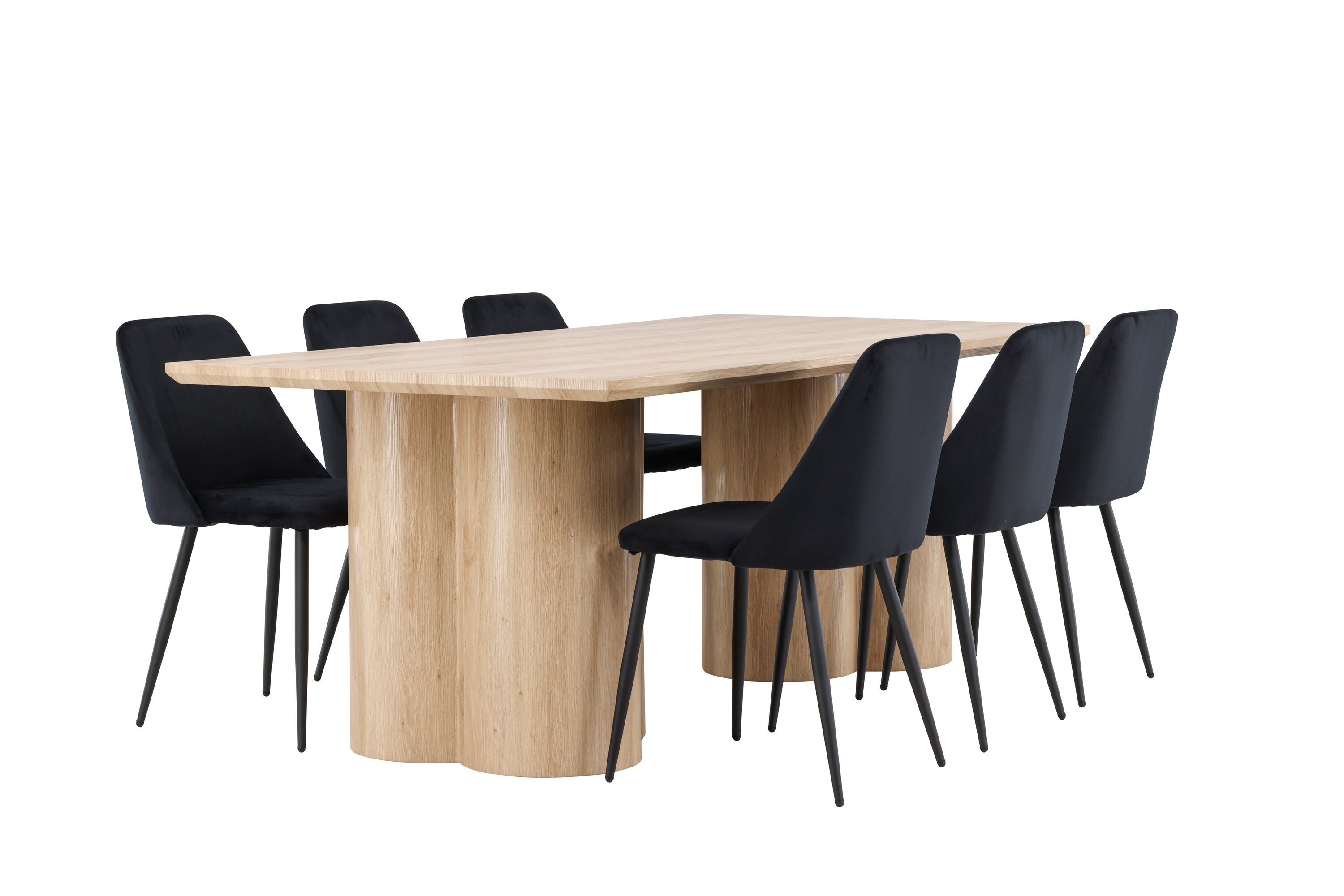 deLOHN Olivia, Night Téglalap alakú étkezőgarnitúra