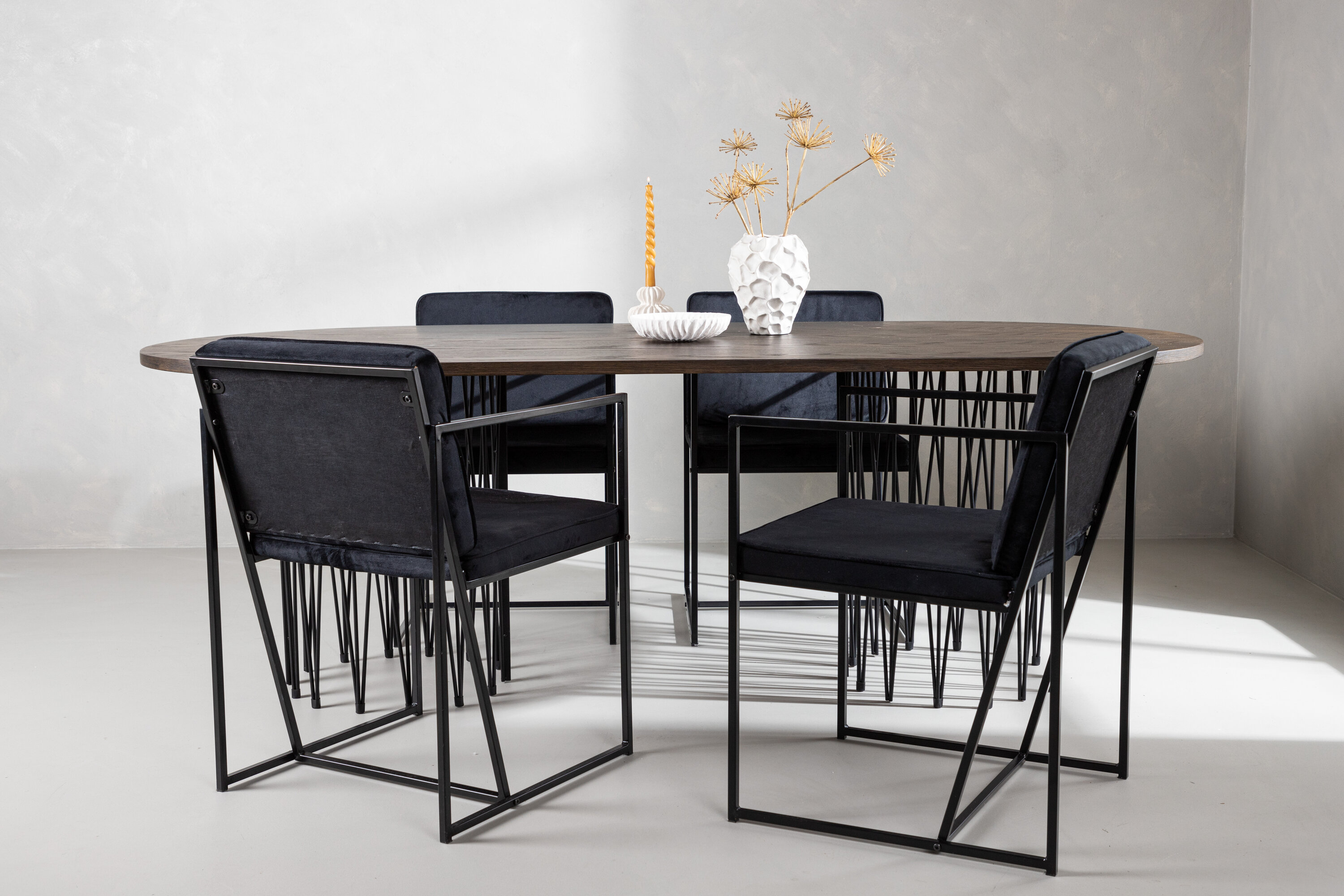 deLOHN Stone oval, Richmond Ovális étkezőgarnitúra