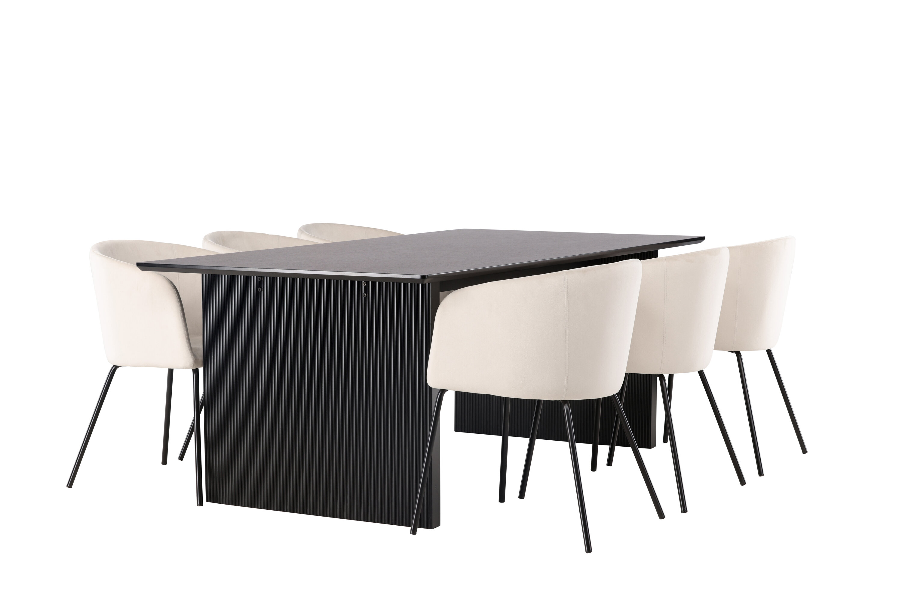 deLOHN Vail, Berit Téglalap alakú étkezőgarnitúra