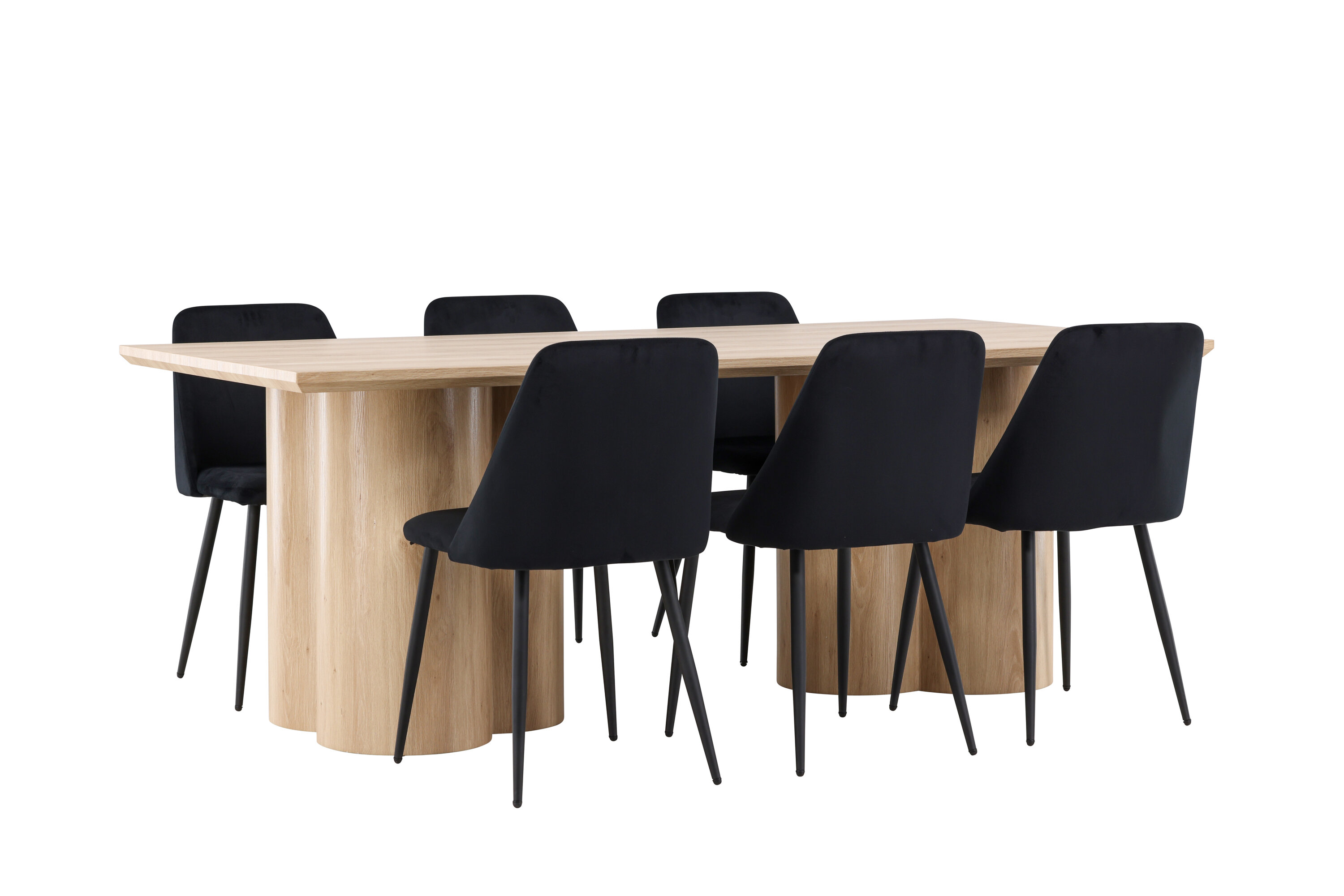 deLOHN Olivia, Night Téglalap alakú étkezőgarnitúra