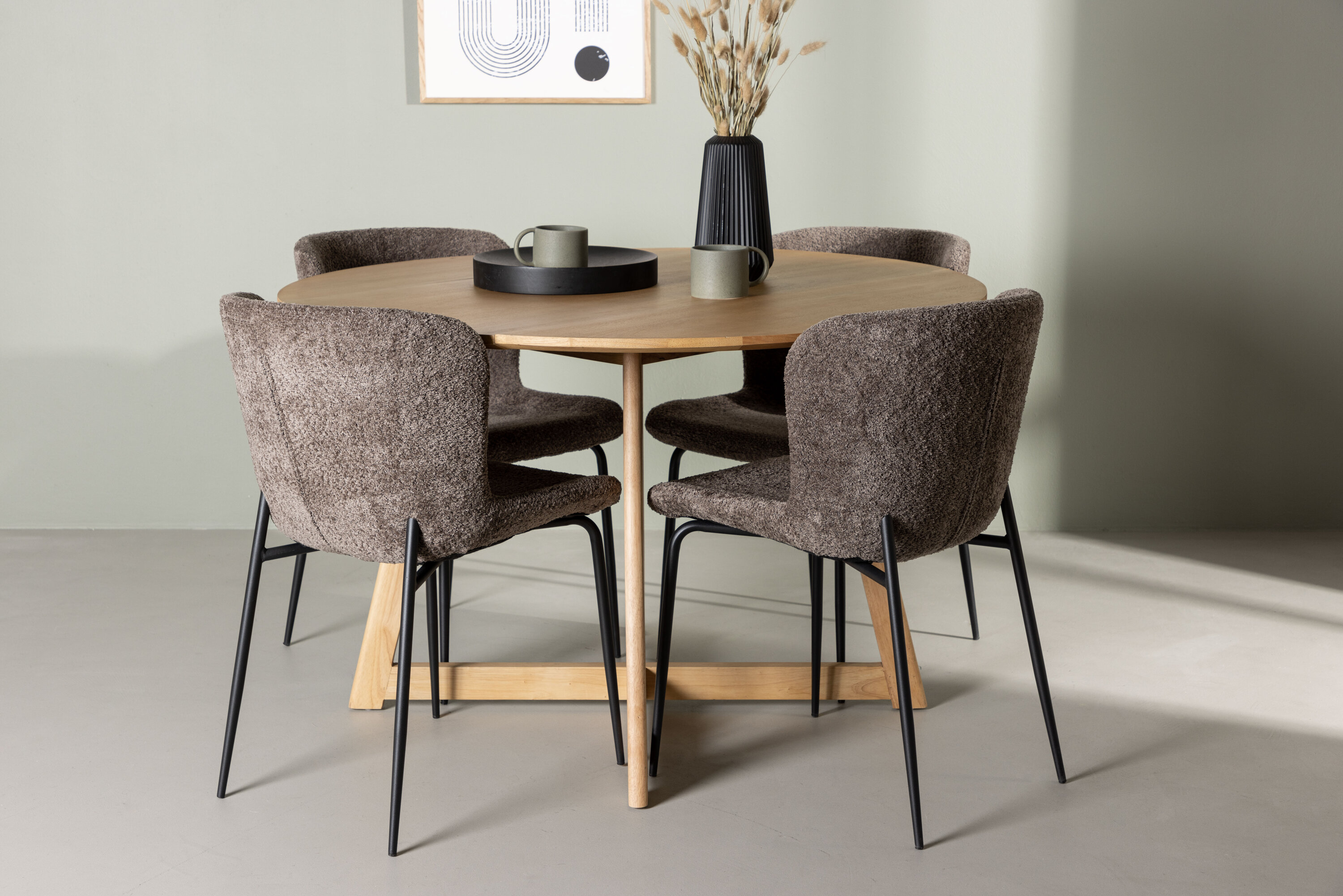 deLOHN Modesto Kör alakú étkezőgarnitúra