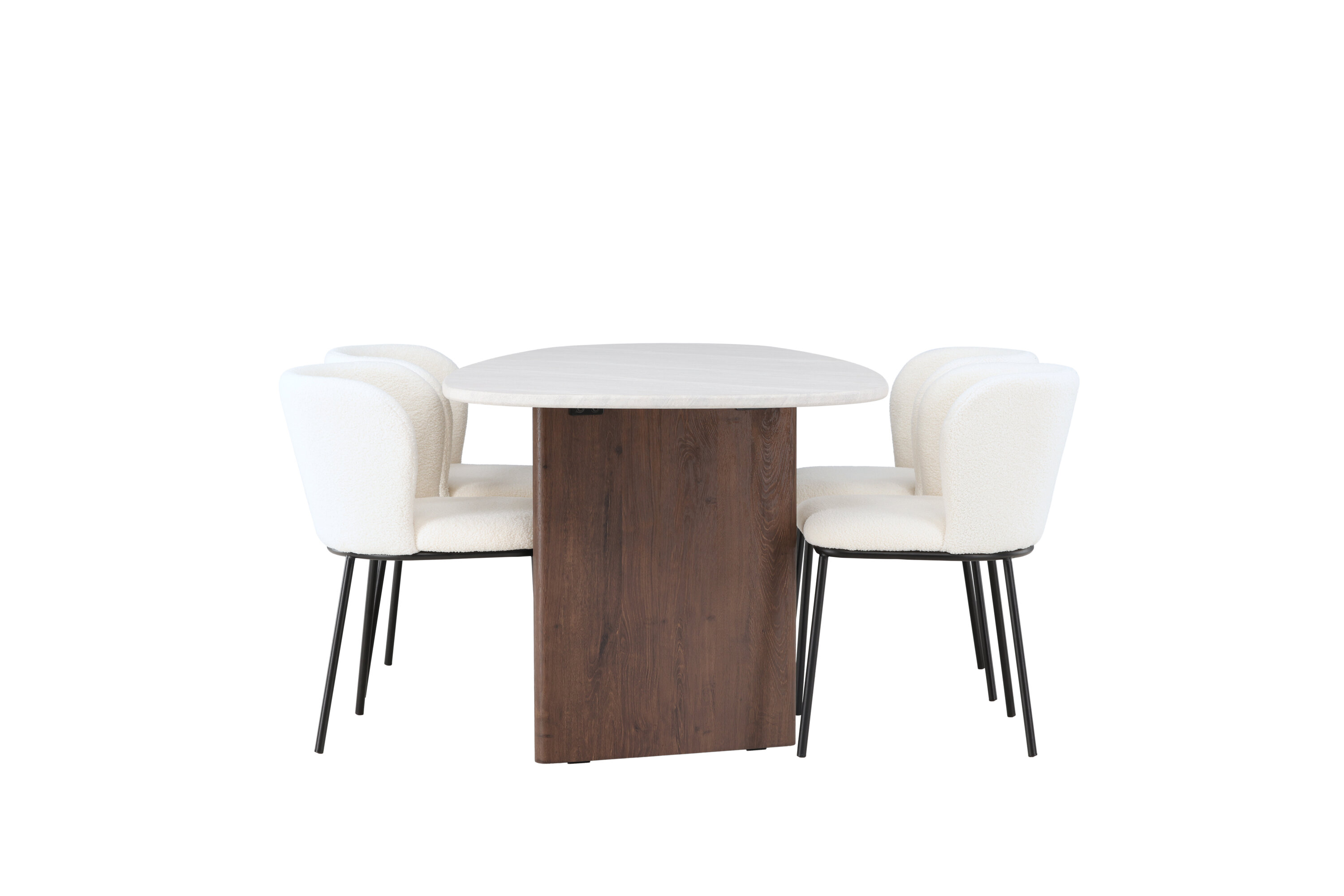 deLOHN Edina Ovális étkezőgarnitúra