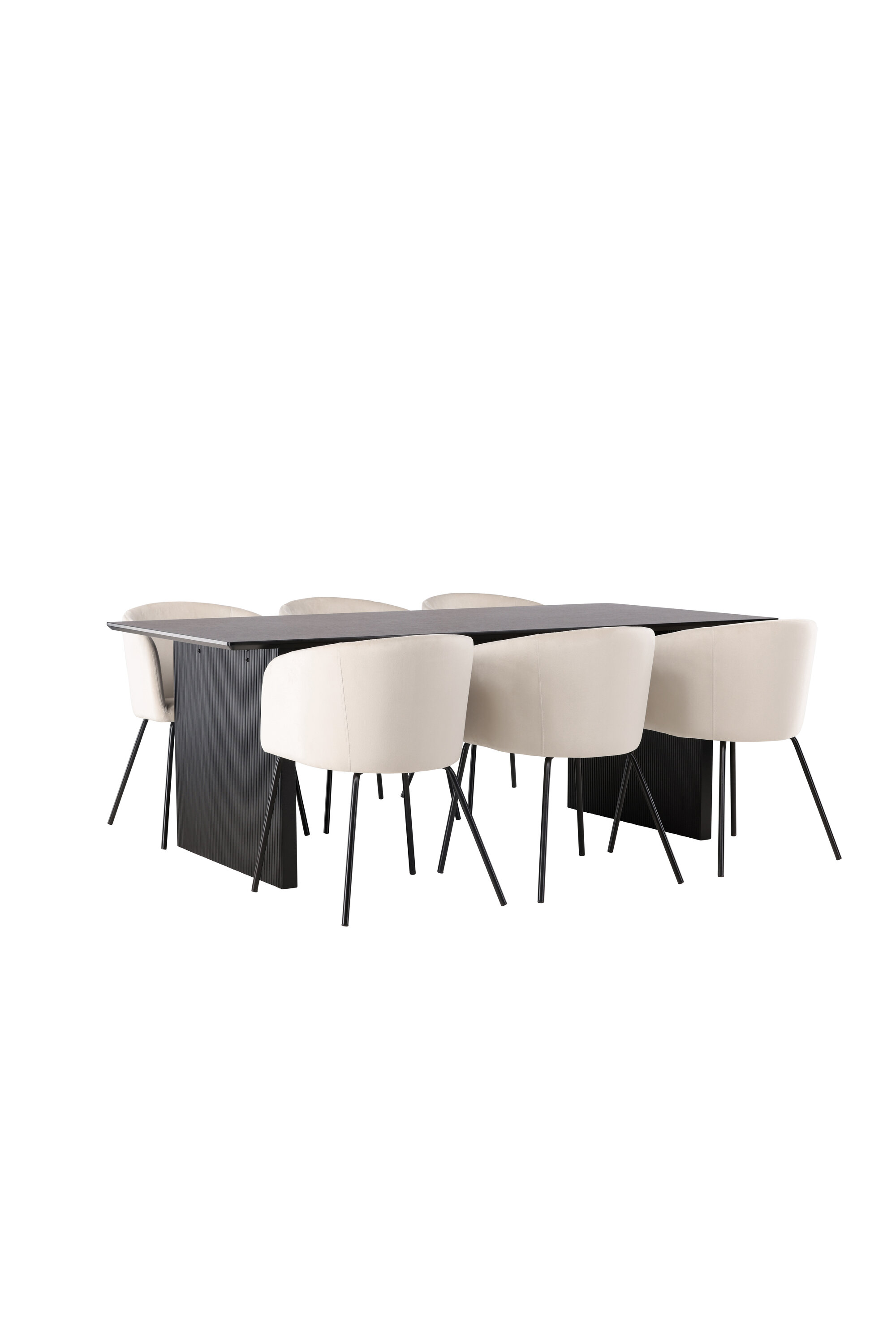 deLOHN Vail, Berit Téglalap alakú étkezőgarnitúra