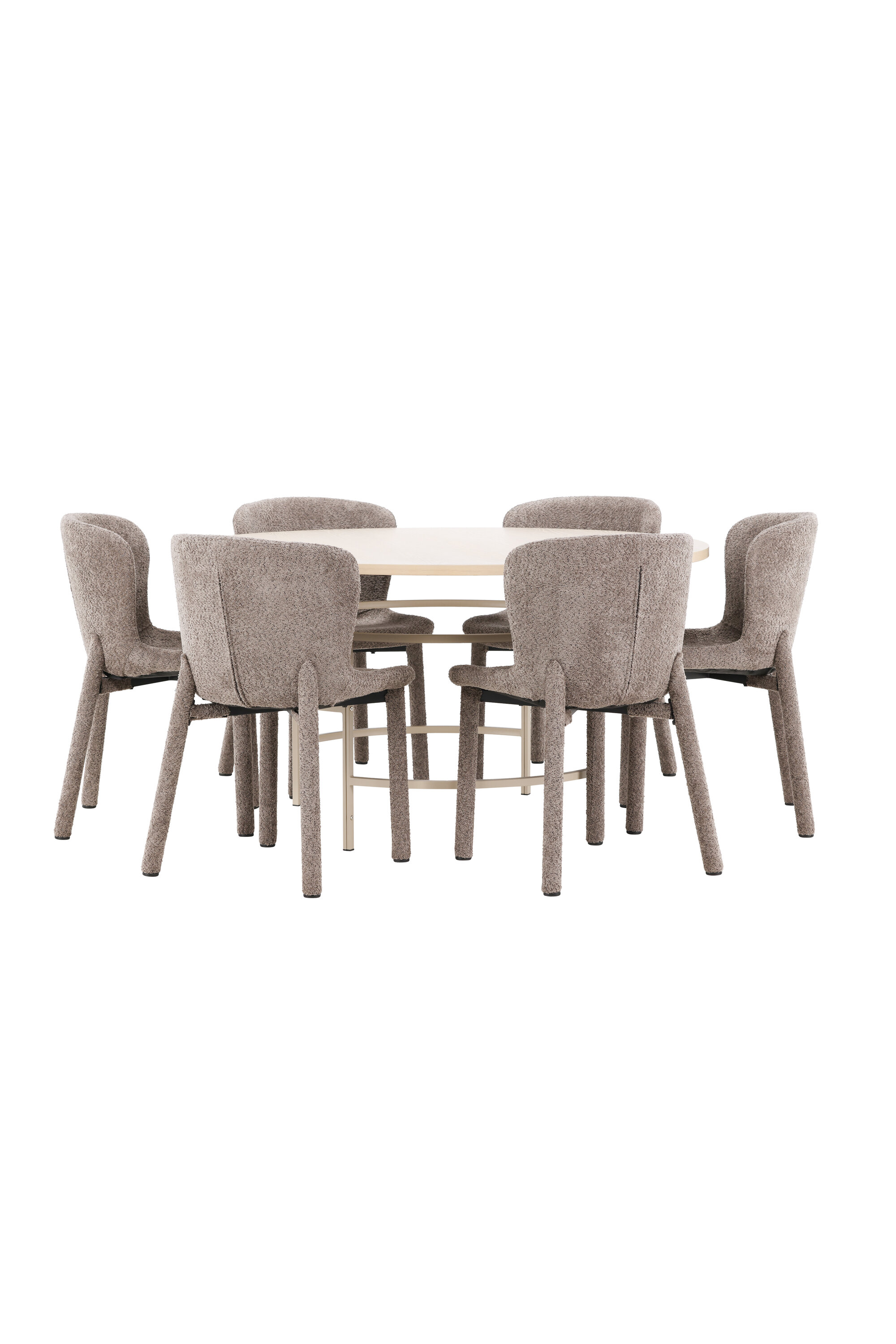 deLOHN Copenhagen, Astoria Kör alakú étkezőgarnitúra