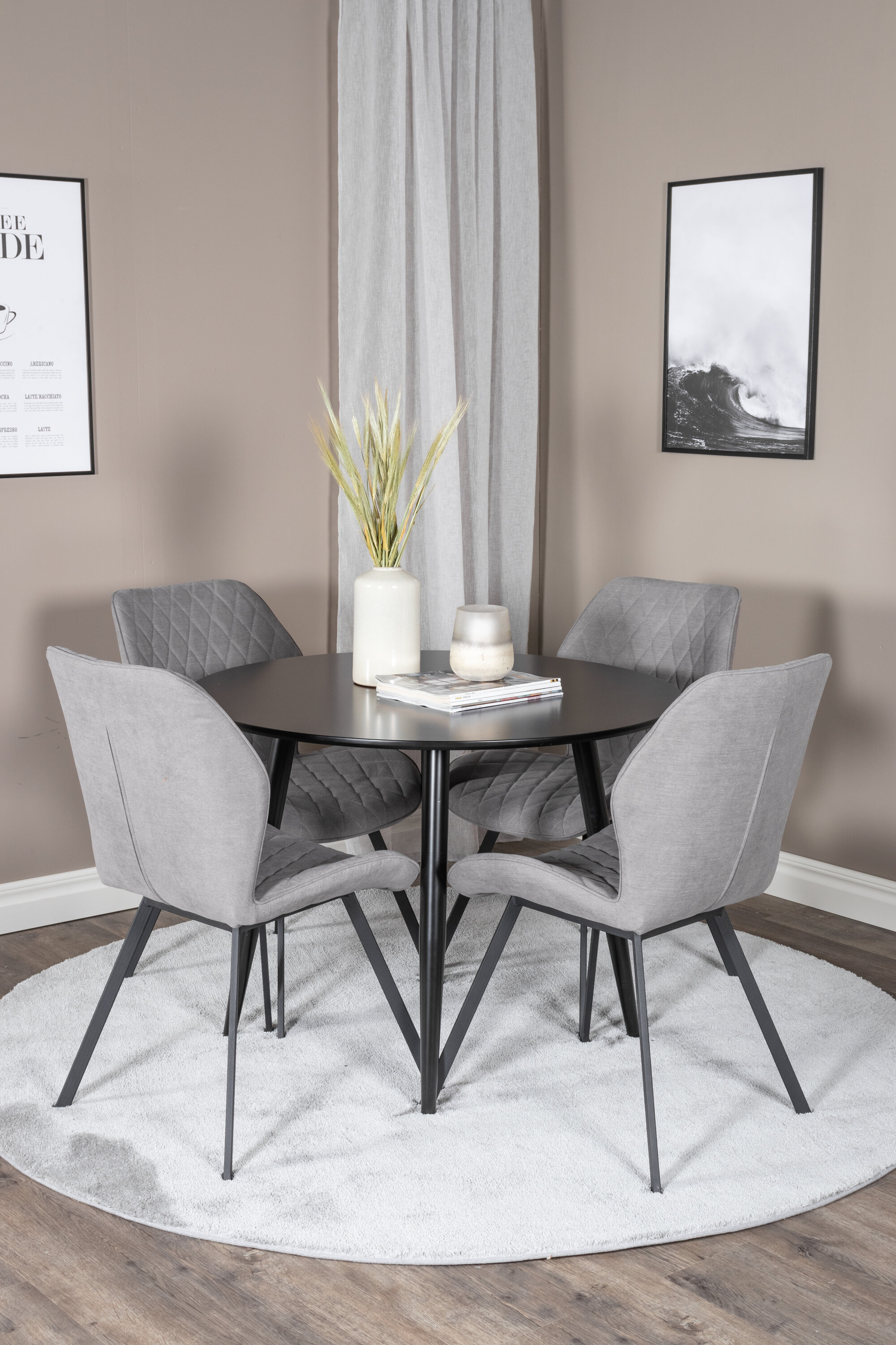 deLOHN Gemma, Plaza Kör alakú étkezőgarnitúra