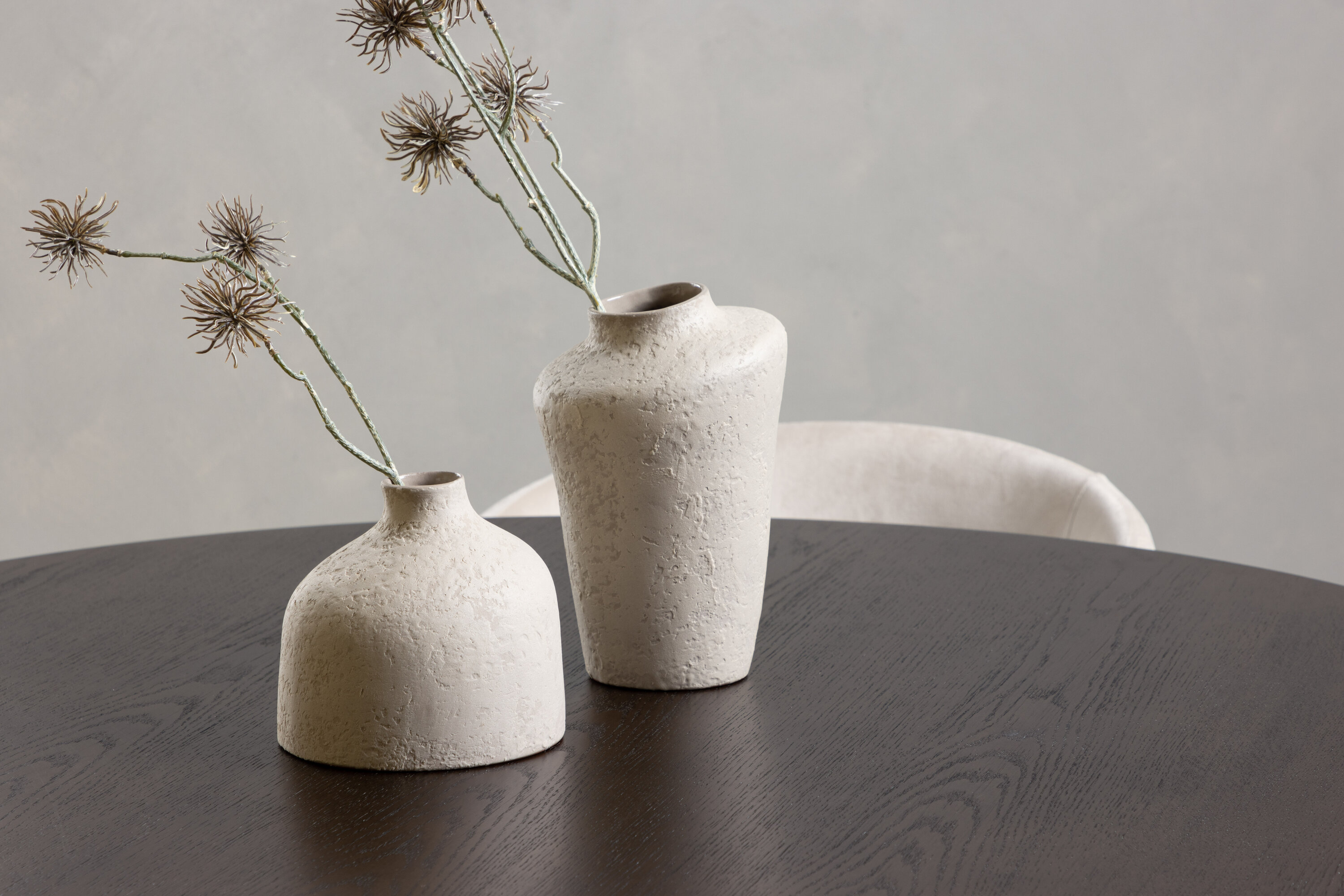 deLOHN Stone round, Berit Kör alakú étkezőgarnitúra