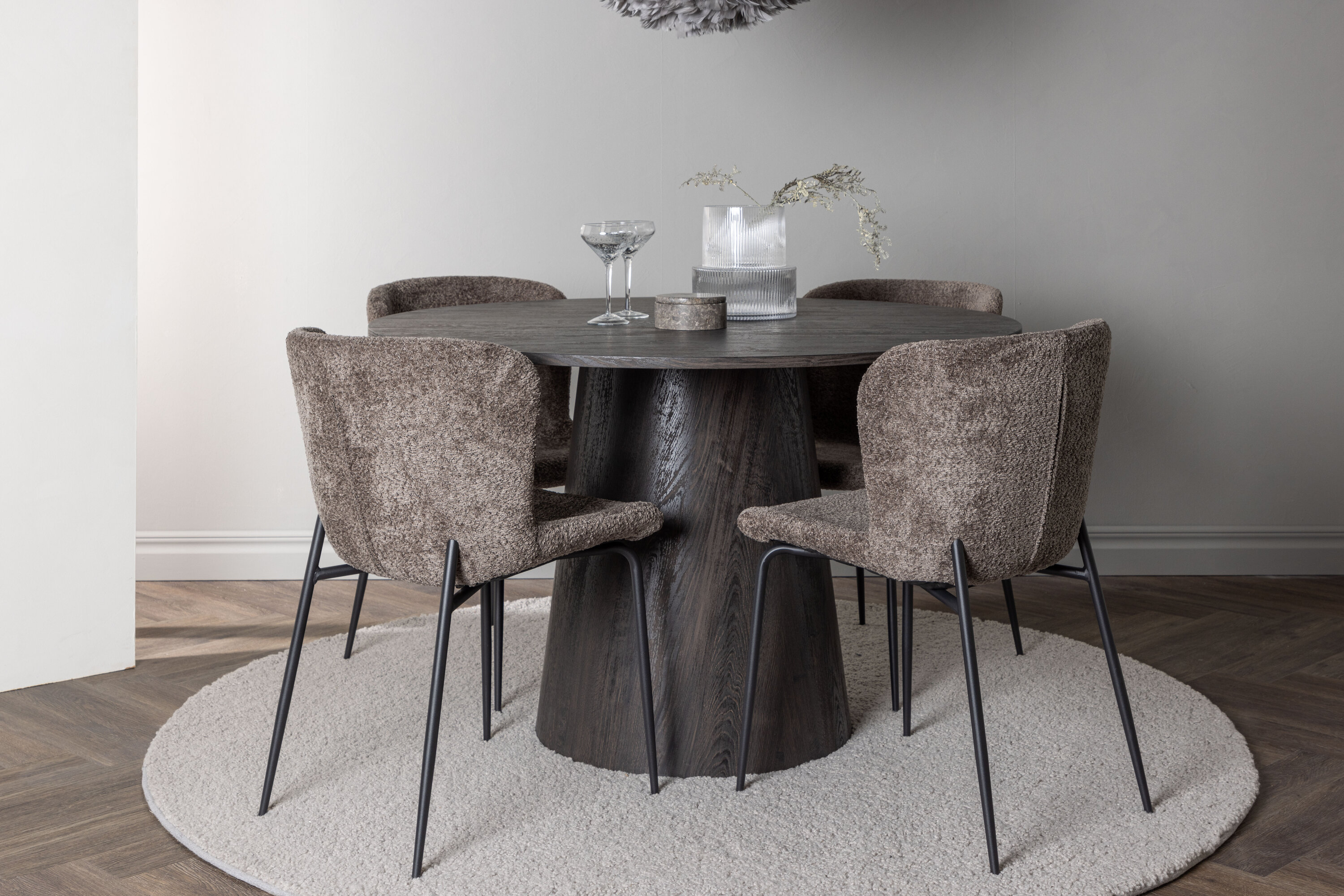 deLOHN Modesto Kör alakú étkezőgarnitúra