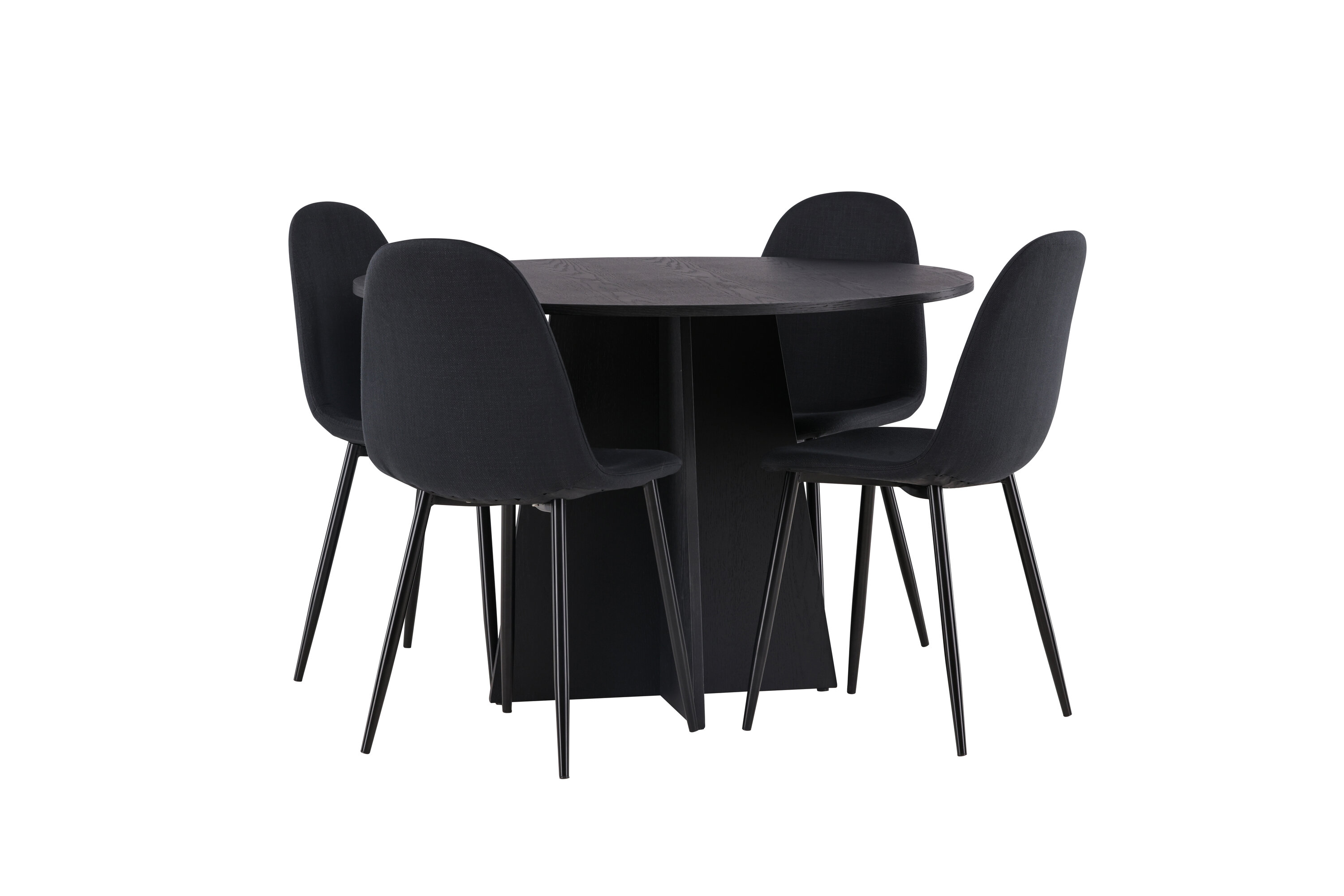 deLOHN Bootcut Round, Polar Kör alakú étkezőgarnitúra