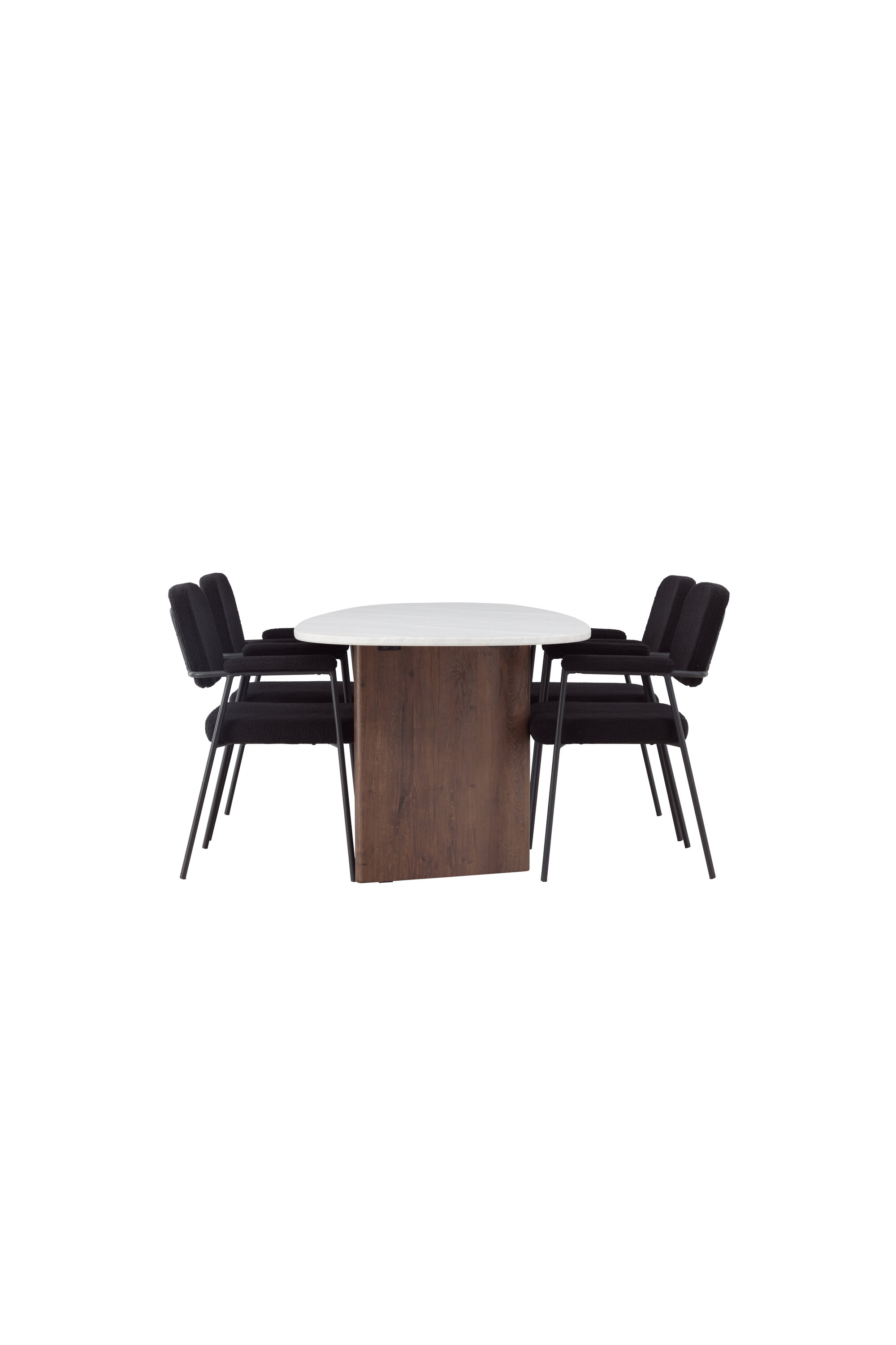 deLOHN Yesterday Ovális étkezőgarnitúra