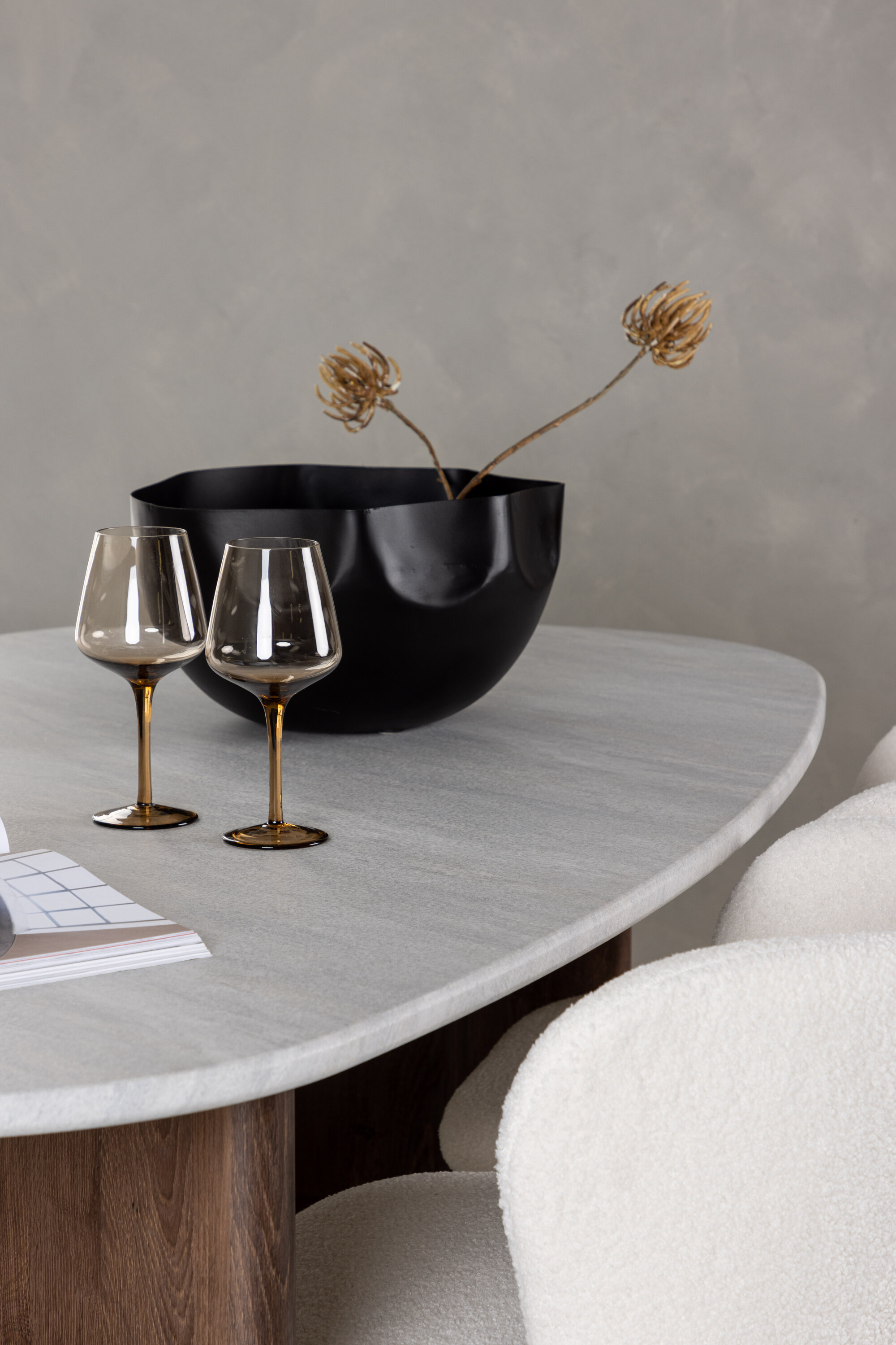 deLOHN Edina Ovális étkezőgarnitúra