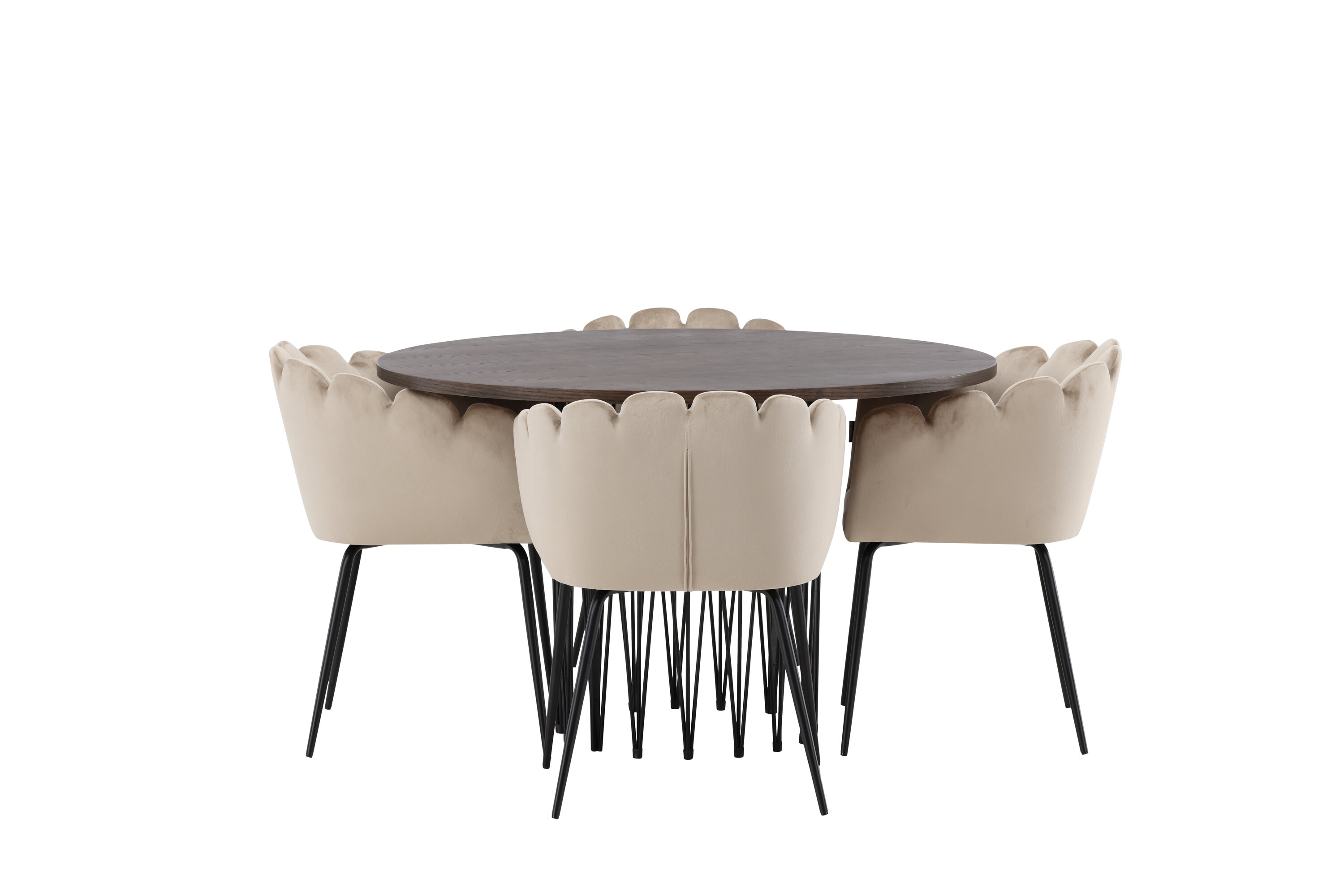 deLOHN Stone round, Limhamn Kör alakú étkezőgarnitúra