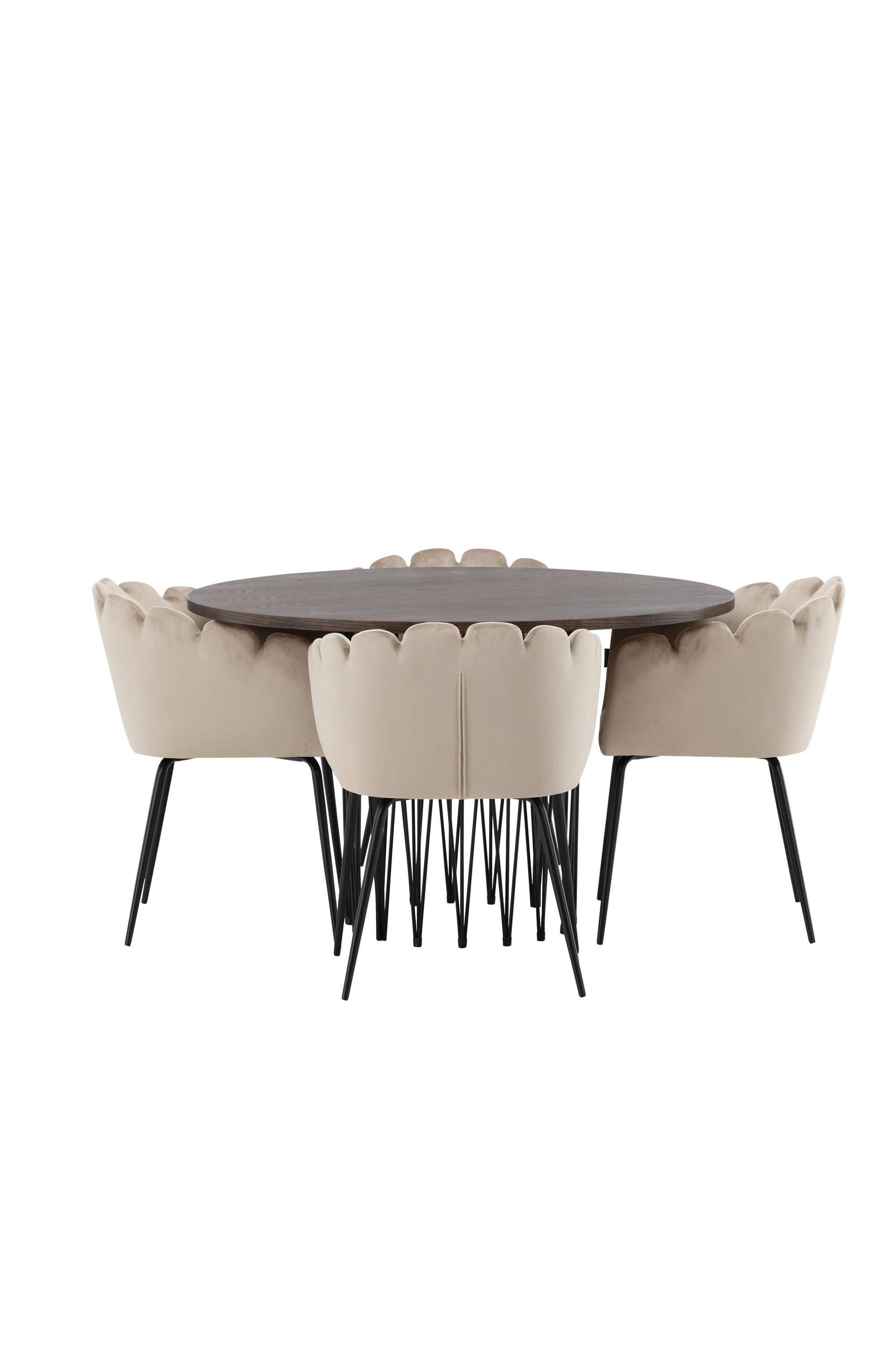 deLOHN Stone round, Limhamn Kör alakú étkezőgarnitúra