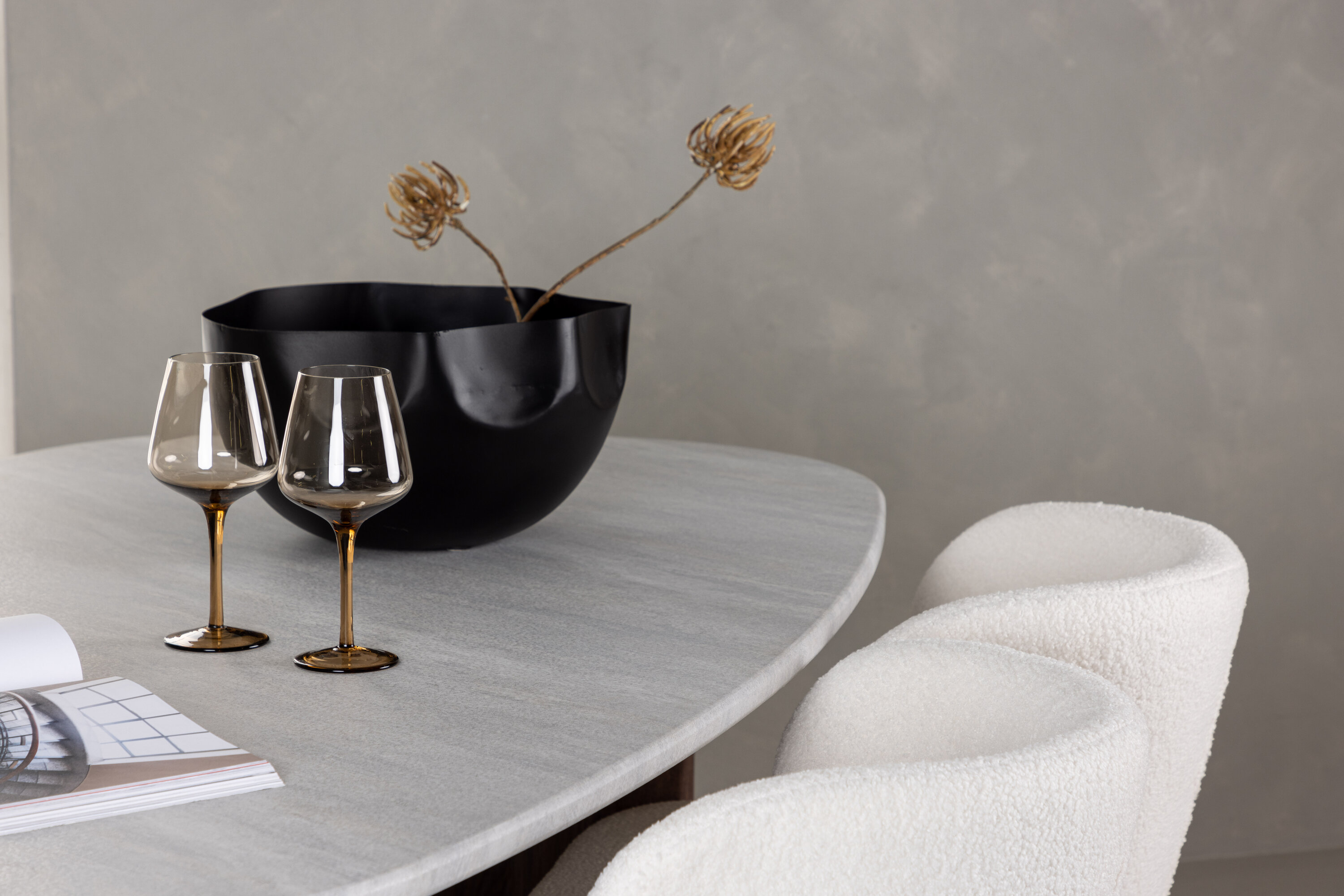 deLOHN Edina Ovális étkezőgarnitúra