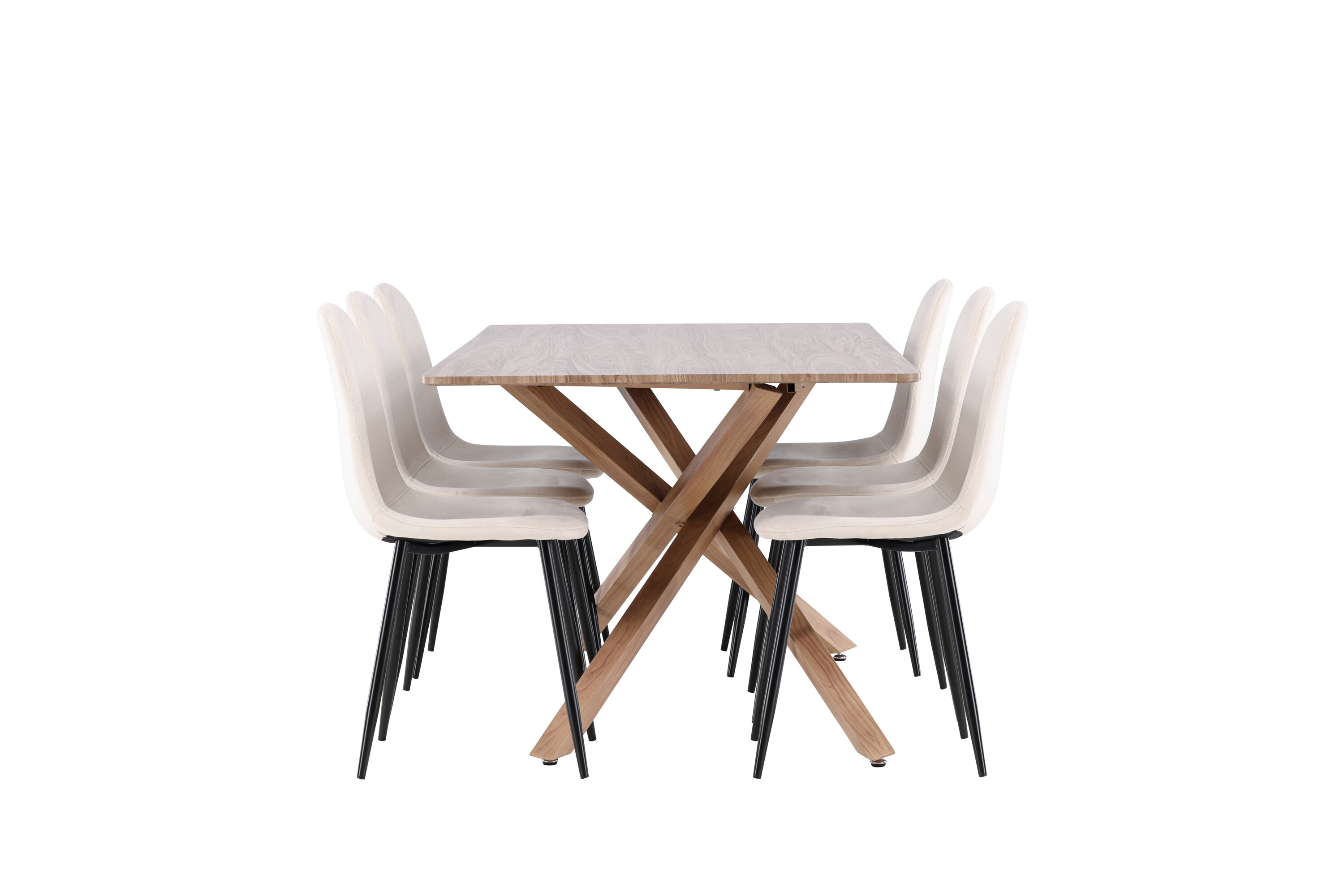 deLOHN Piazza, Polar Téglalap alakú étkezőgarnitúra