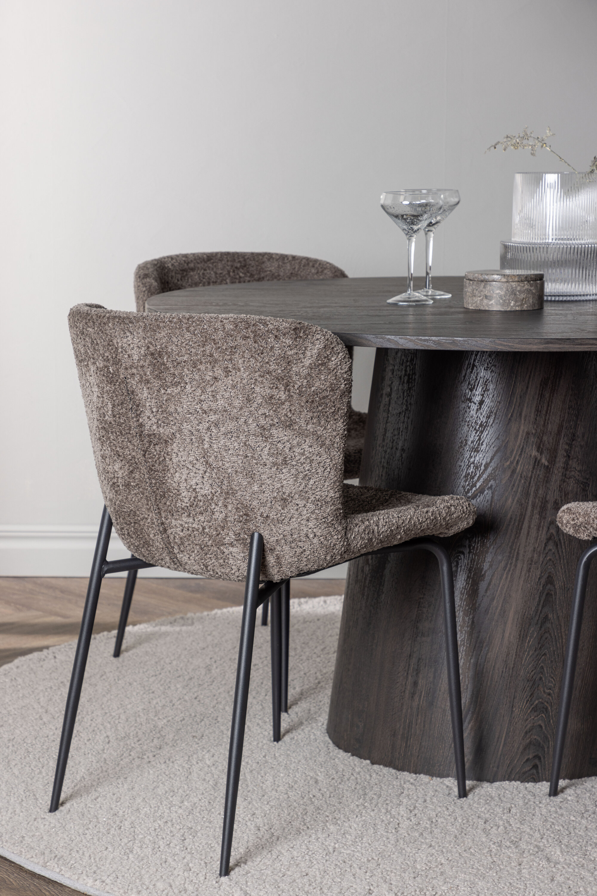 deLOHN Modesto Kör alakú étkezőgarnitúra