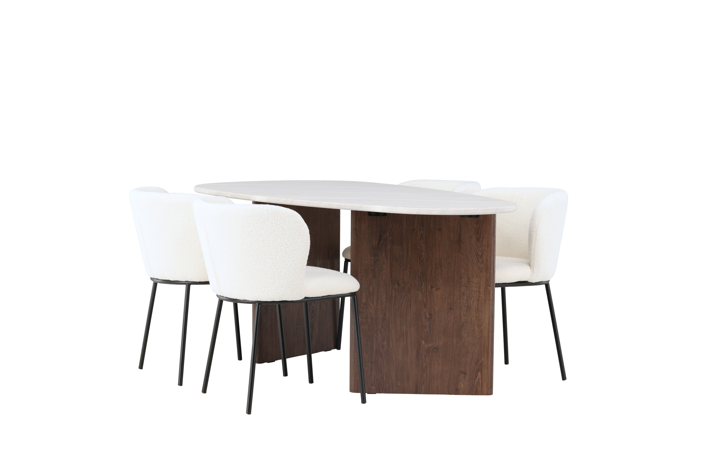 deLOHN Edina Ovális étkezőgarnitúra