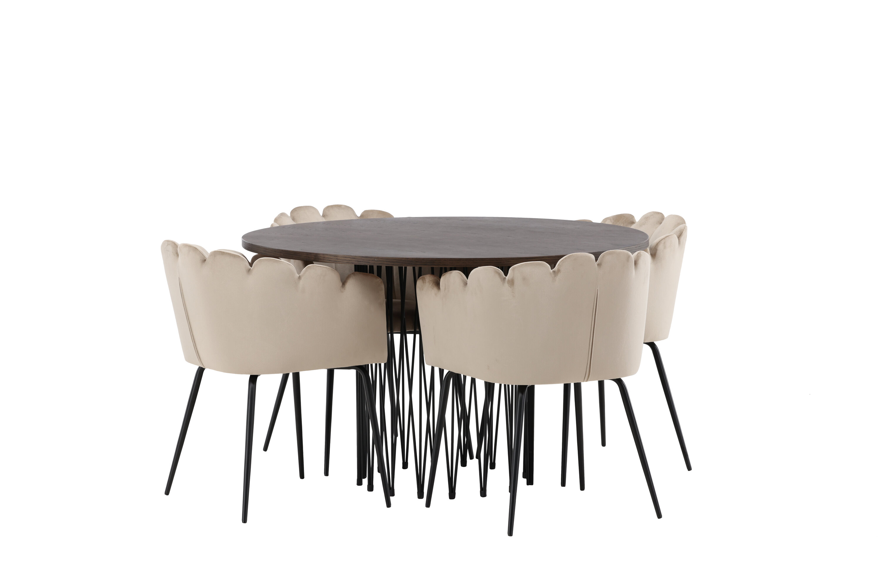 deLOHN Stone round, Limhamn Kör alakú étkezőgarnitúra