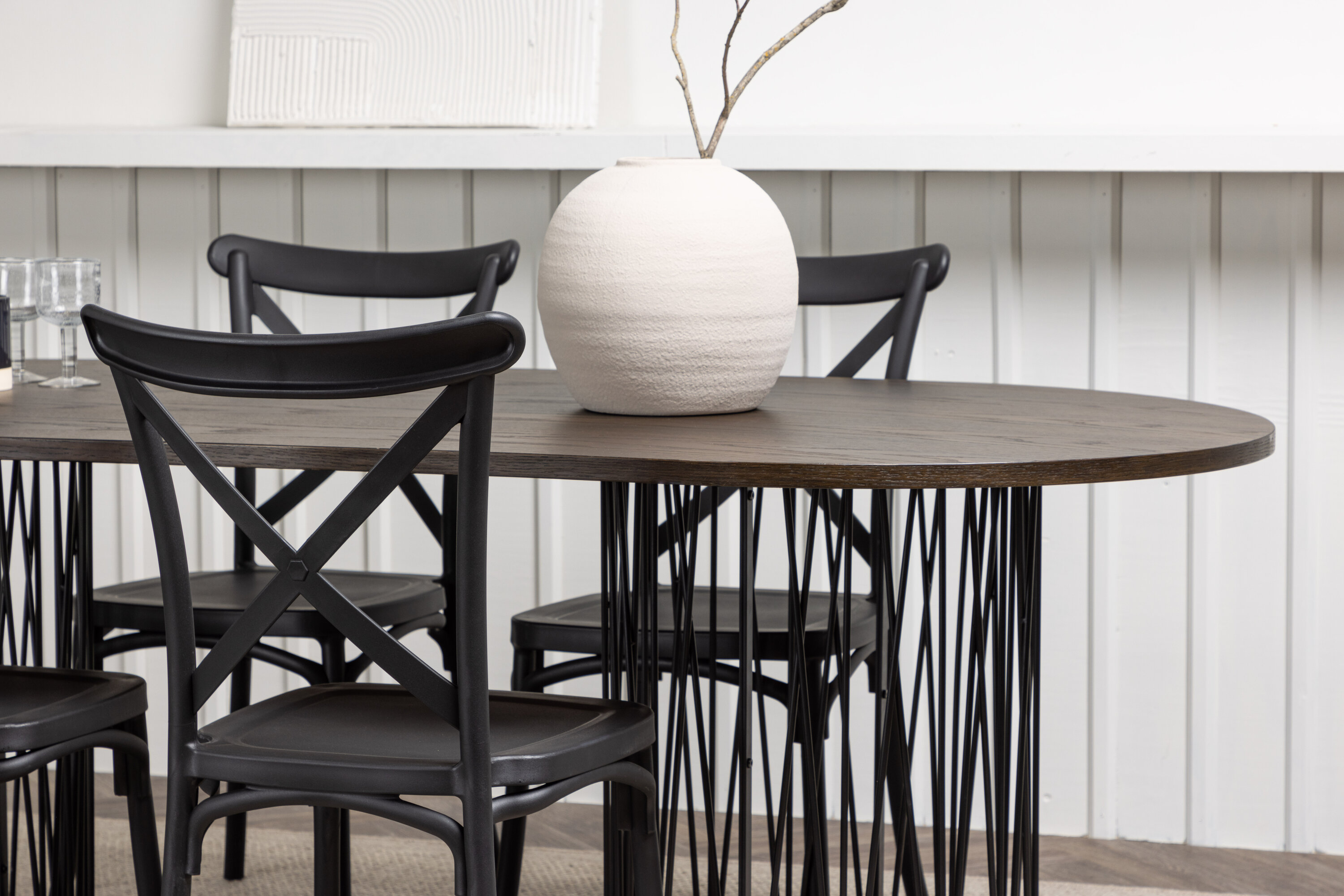 deLOHN Stone oval, Crosett Ovális étkezőgarnitúra