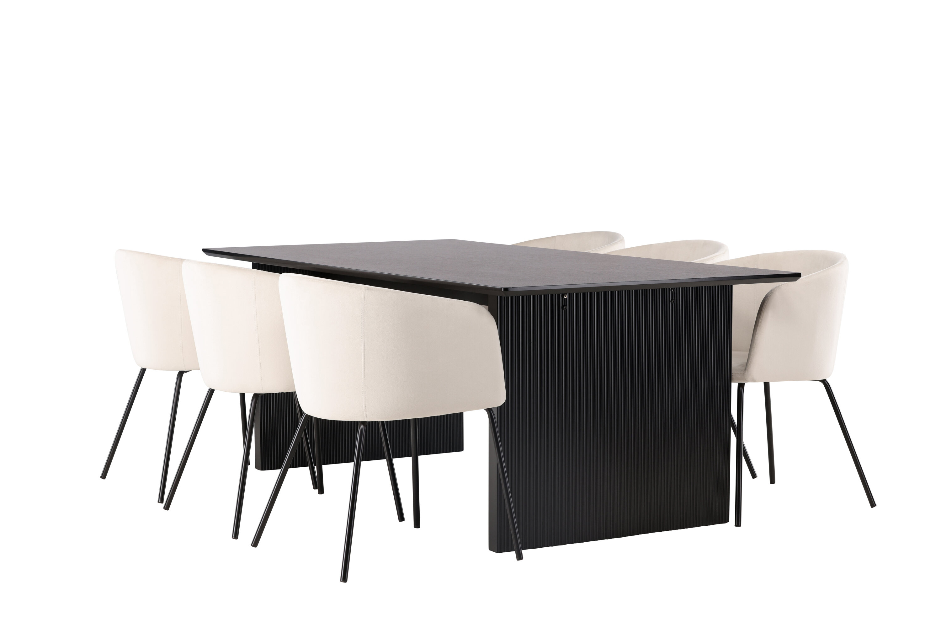 deLOHN Vail, Berit Téglalap alakú étkezőgarnitúra