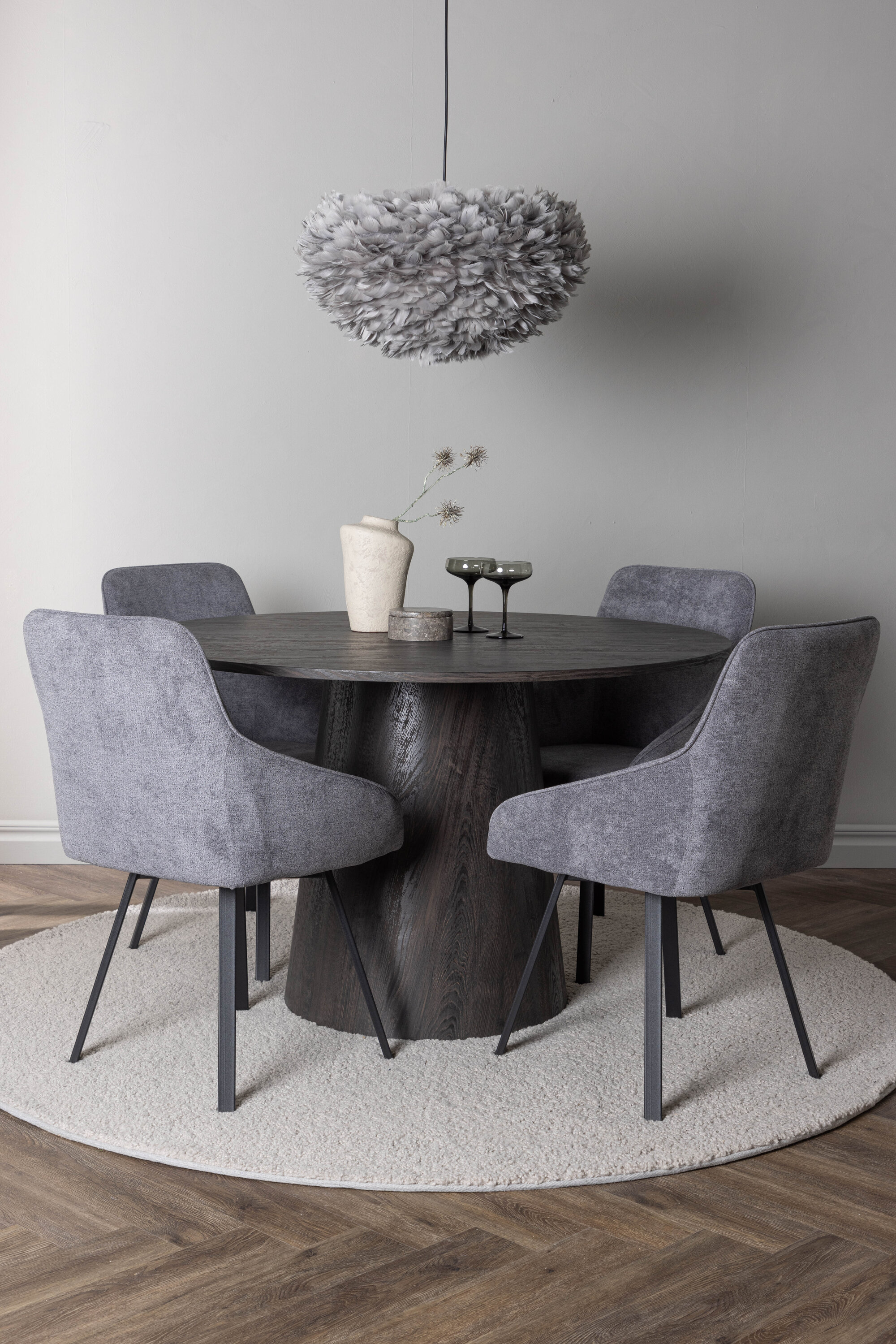 deLOHN Rosie Kör alakú étkezőgarnitúra