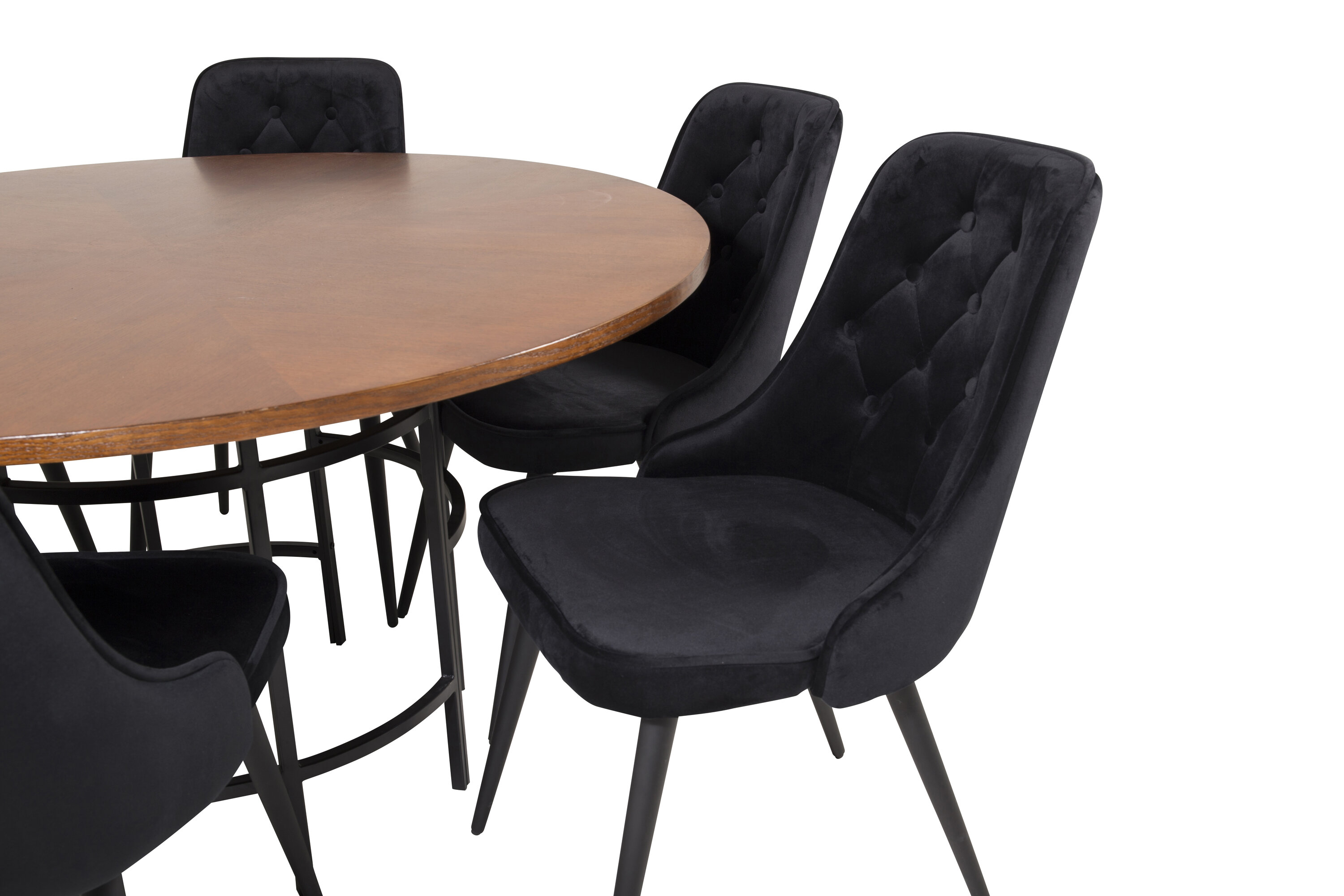 deLOHN Copenhagen, Velvet Deluxe Kör alakú étkezőgarnitúra deLOHN Copenhagen, Velvet Deluxe Kör alakú étkezőgarnitúra