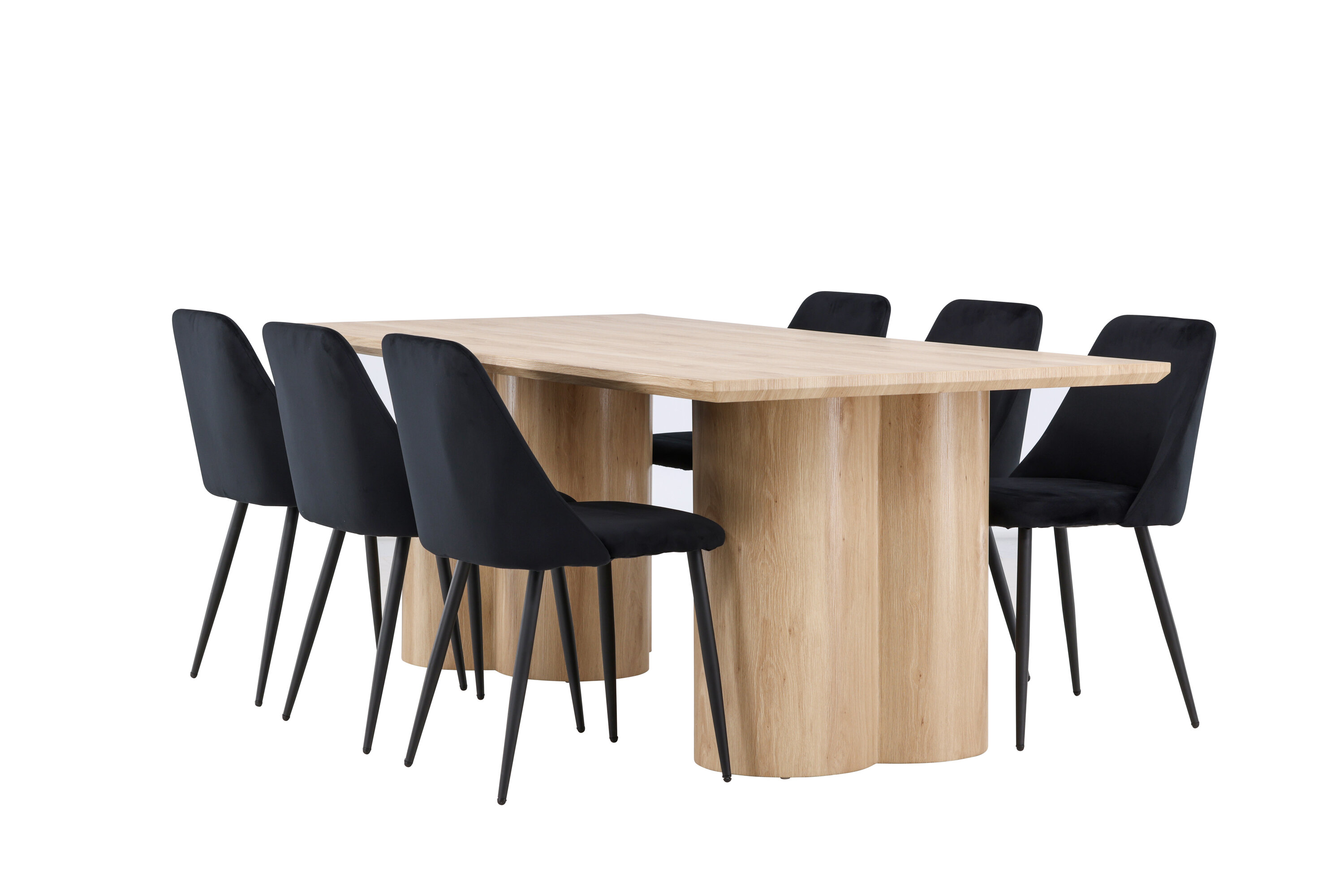 deLOHN Olivia, Night Téglalap alakú étkezőgarnitúra