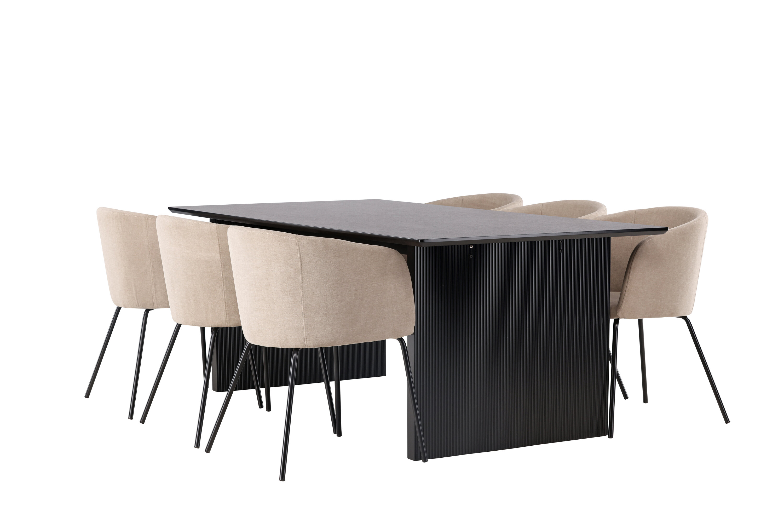 deLOHN Vail, Berit Téglalap alakú étkezőgarnitúra