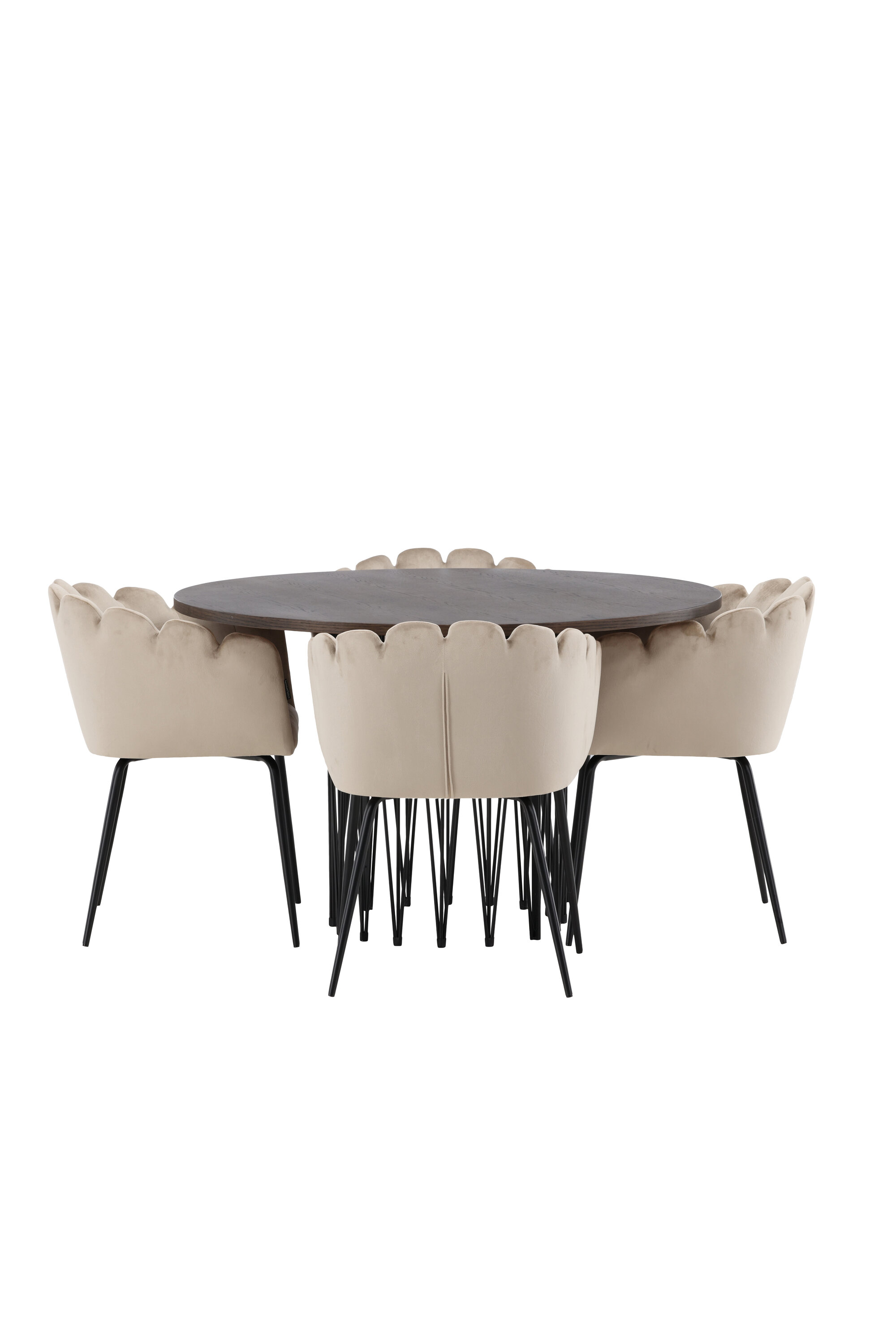 deLOHN Stone round, Limhamn Kör alakú étkezőgarnitúra