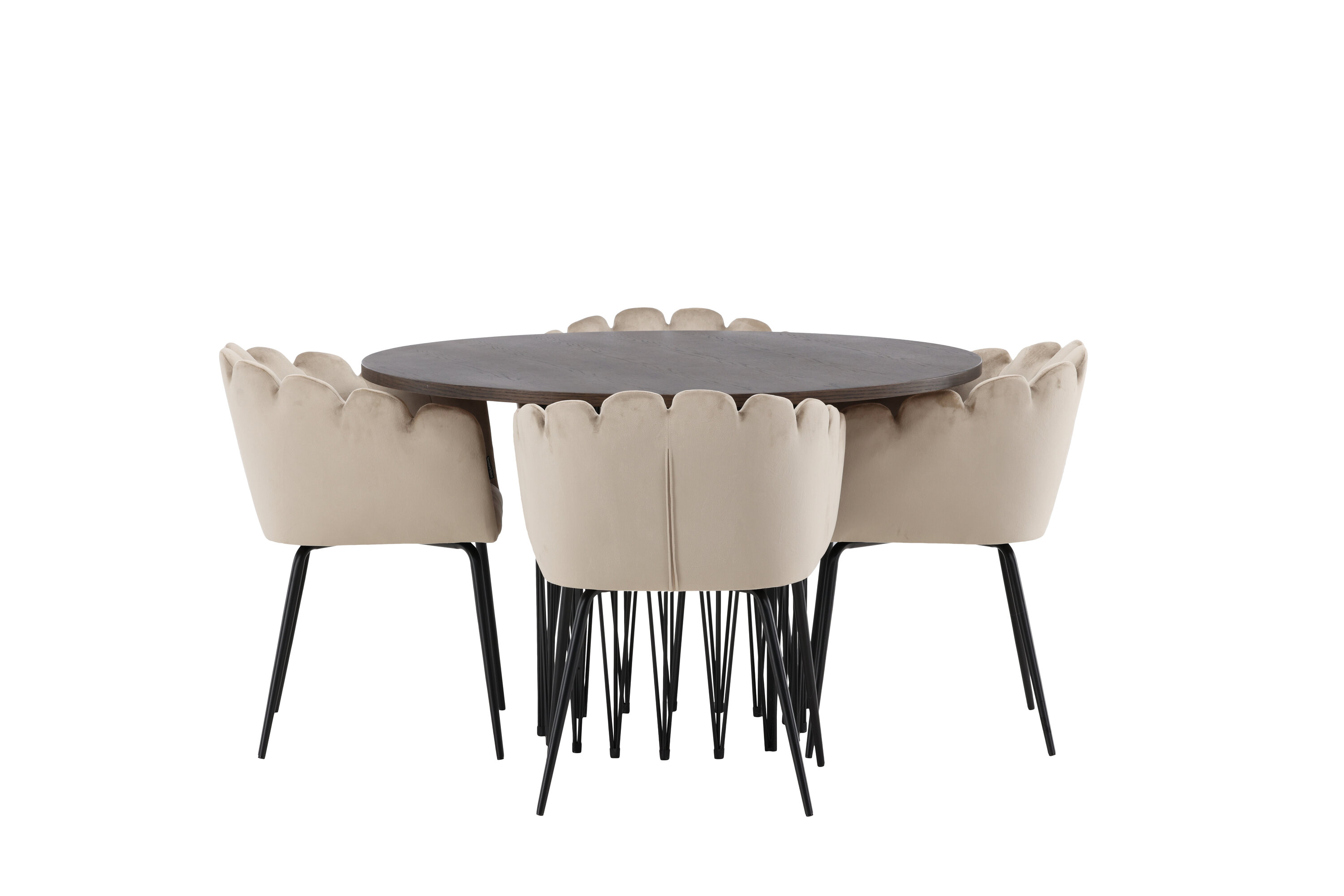 deLOHN Stone round, Limhamn Kör alakú étkezőgarnitúra